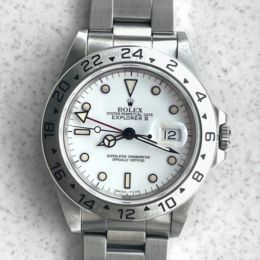 Rolex Explorer II, Steel