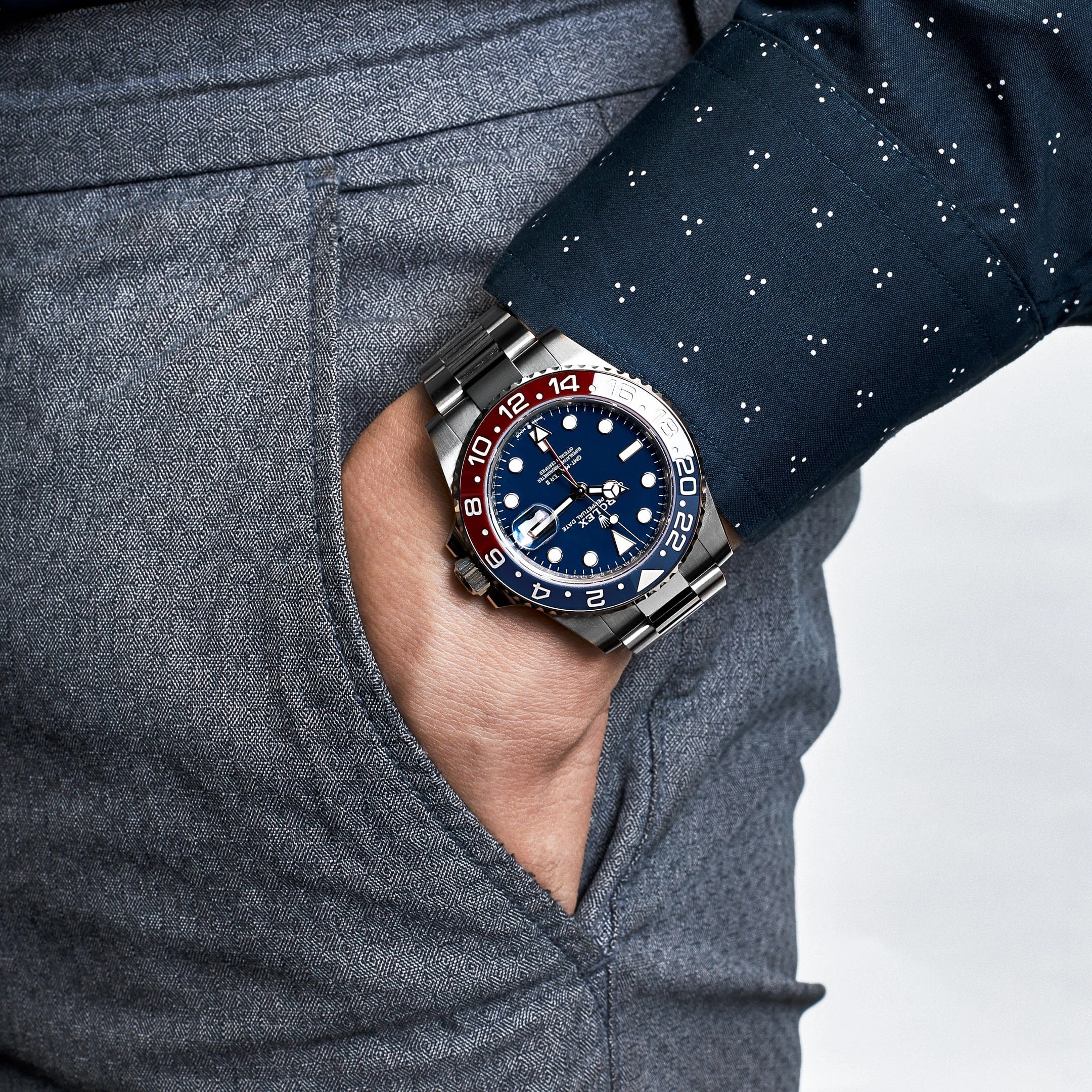 Rolex GMT-Master II 126719BLRO 'Pepsi' White Gold Blue Dial (2023)