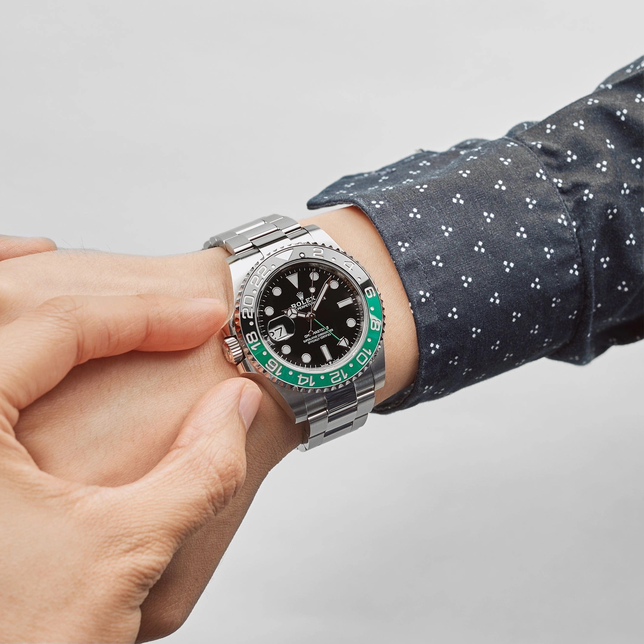 Rolex GMT-Master II 126720VTNR 'Sprite' Lefty Stainless Steel Oyster (2023)