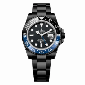 Rolex GMT-Master II "Batman" 40mm - Ref: 126710blnr-0003 - Black Dial, Blue & Black Bezel, Black DLC-PVD Stainless Steel Oyster Bracelet