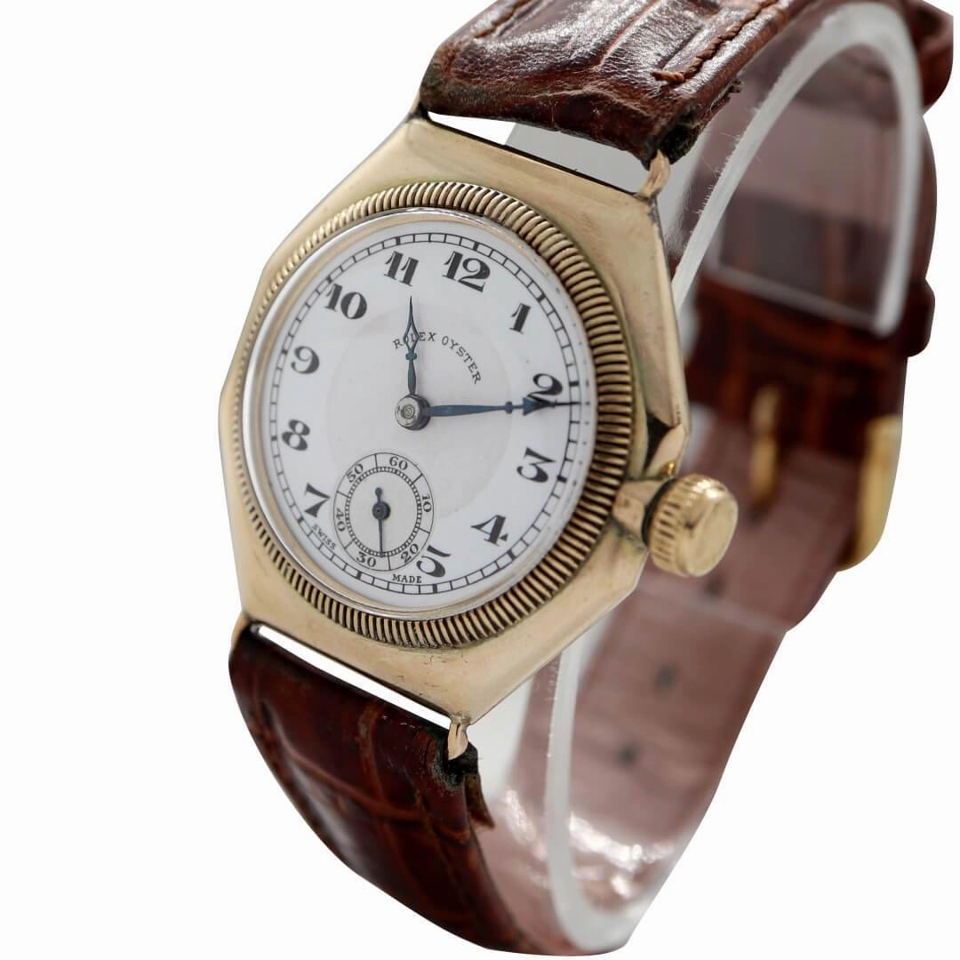 Rolex Oyster Men's Vintage 1929 Gold Watch