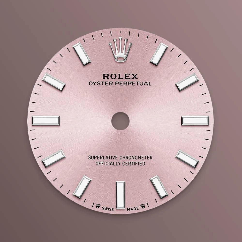 Rolex Oyster Perpetual 28mm - Ref: 276200-0004 - Pink Stick Dial, Stainless Steel Oyster Bracelet Women's Watch