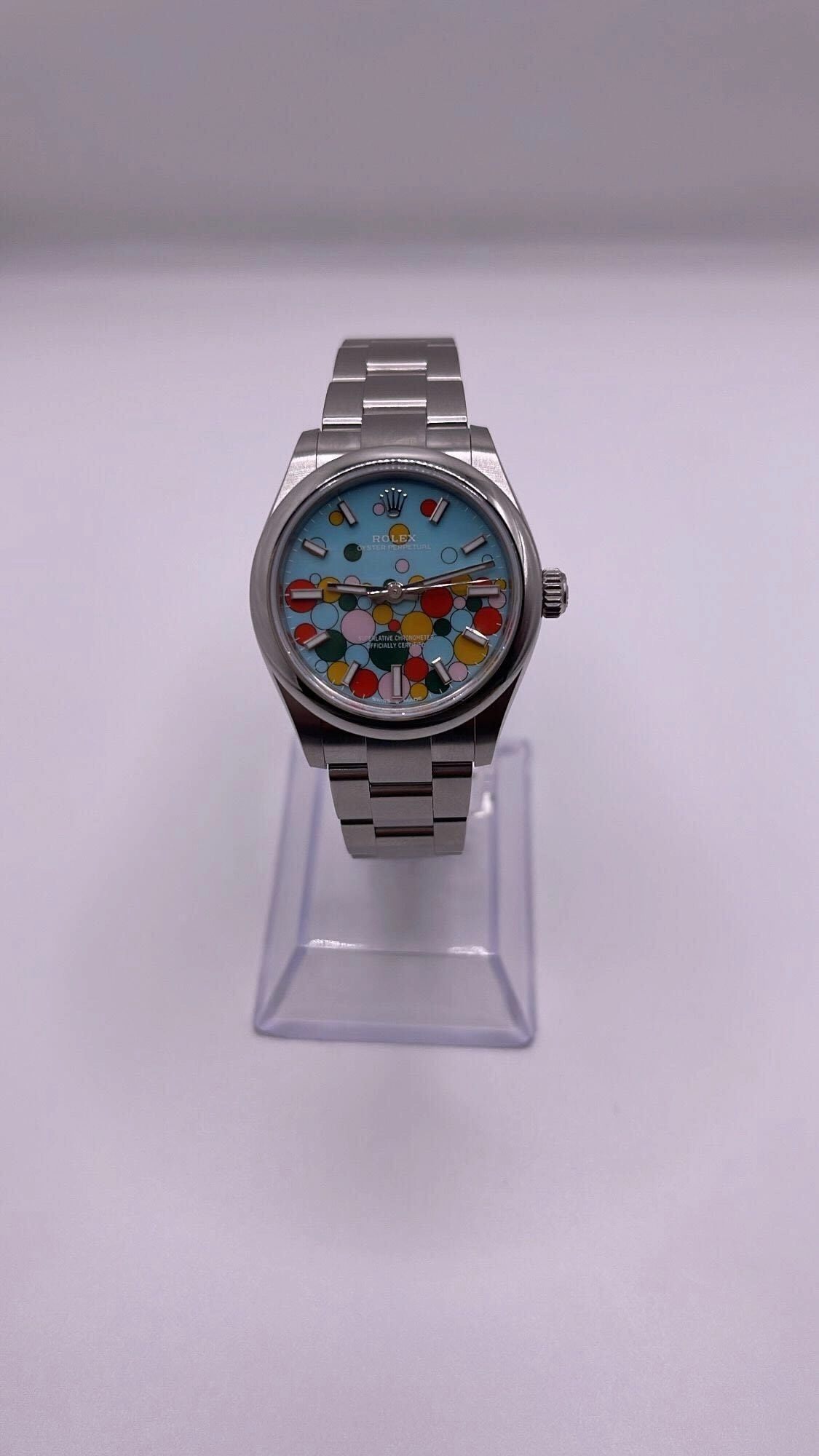 Rolex Oyster Perpetual 31 277200 'Ladies' Stainless Steel 'Celebration Motif' Dial (2024)