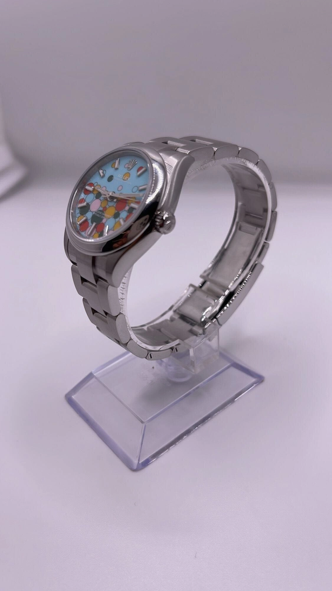 Rolex Oyster Perpetual 31 277200 'Ladies' Stainless Steel 'Celebration Motif' Dial (2024)