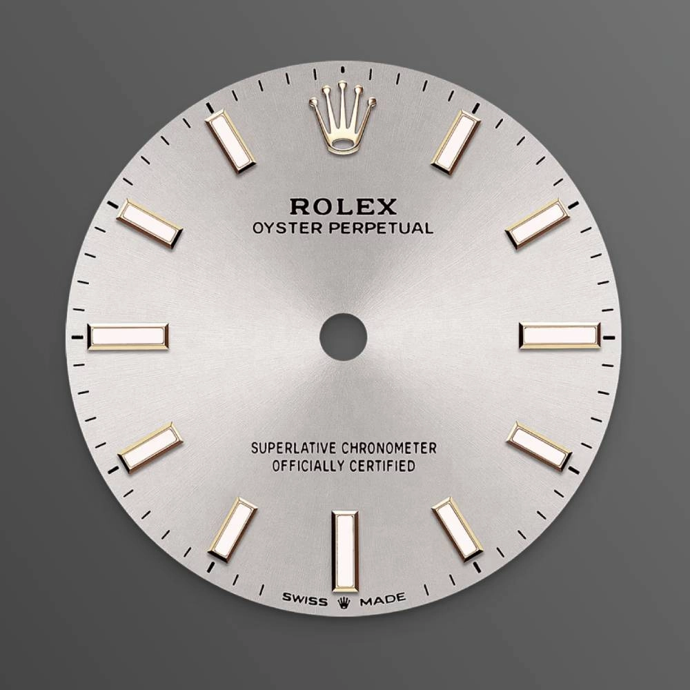 Rolex Oyster Perpetual 31mm - Ref: 277200-0001 - Silver Stick Dial, Stainless Steel Oyster Bracelet Watch