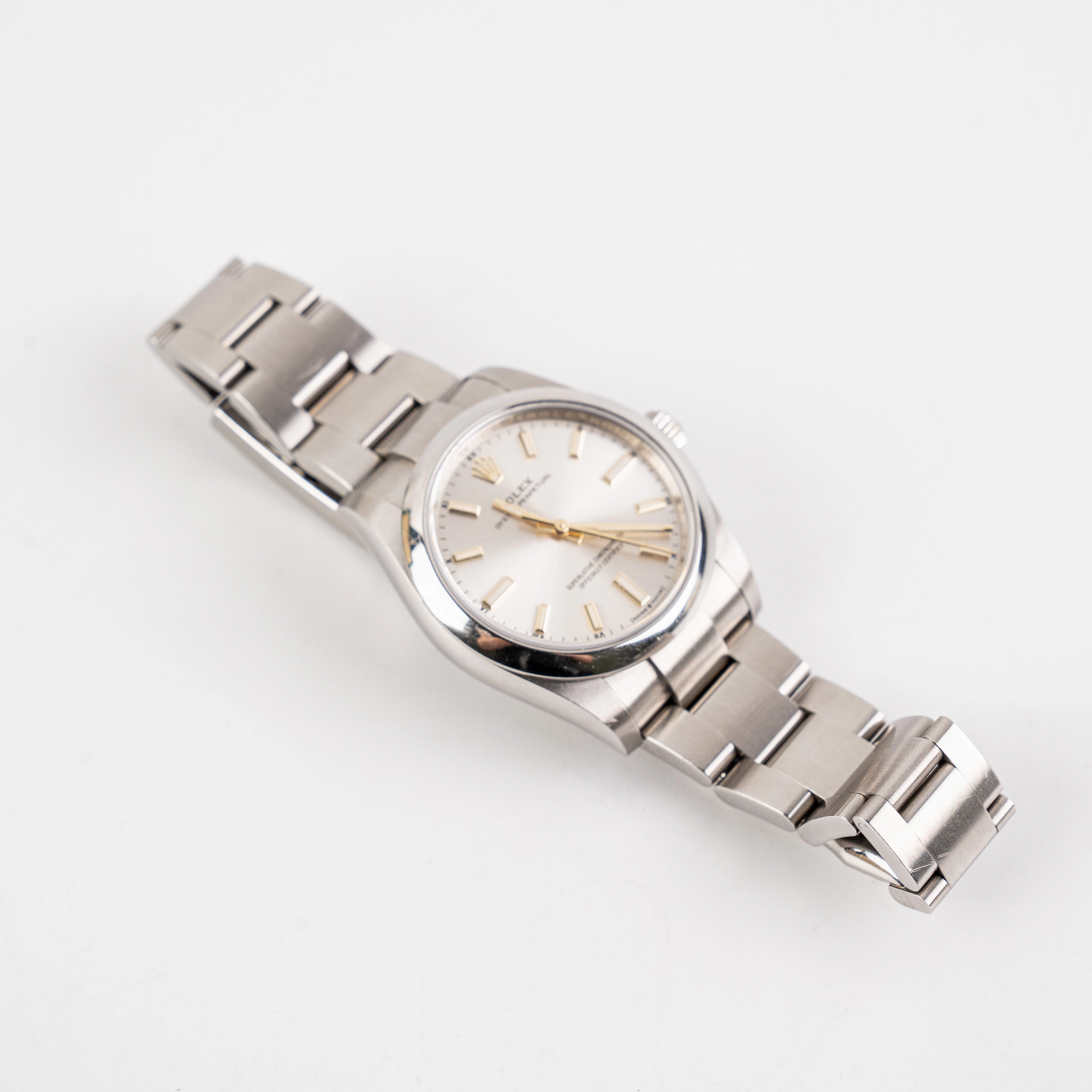 Rolex Oyster Perpetual 34mm White Gold Watch- 2022