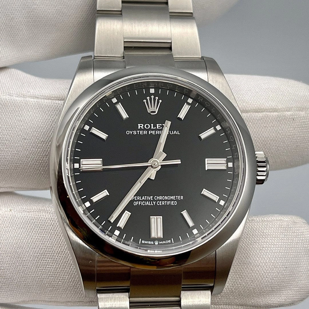 Rolex Oyster Perpetual 36 126000 Stainless Steel Black Dial