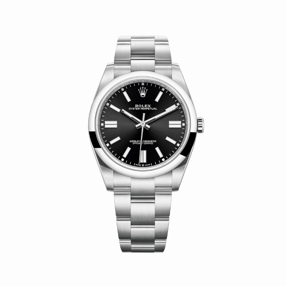 Rolex Oyster Perpetual 41 124300 Stainless Steel Black Dial