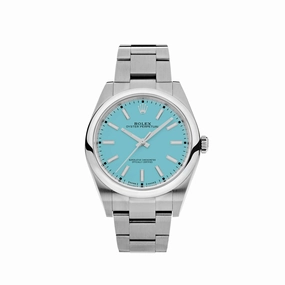 Rolex Oyster Perpetual 41 124300 Stainless Steel Turquoise Dial