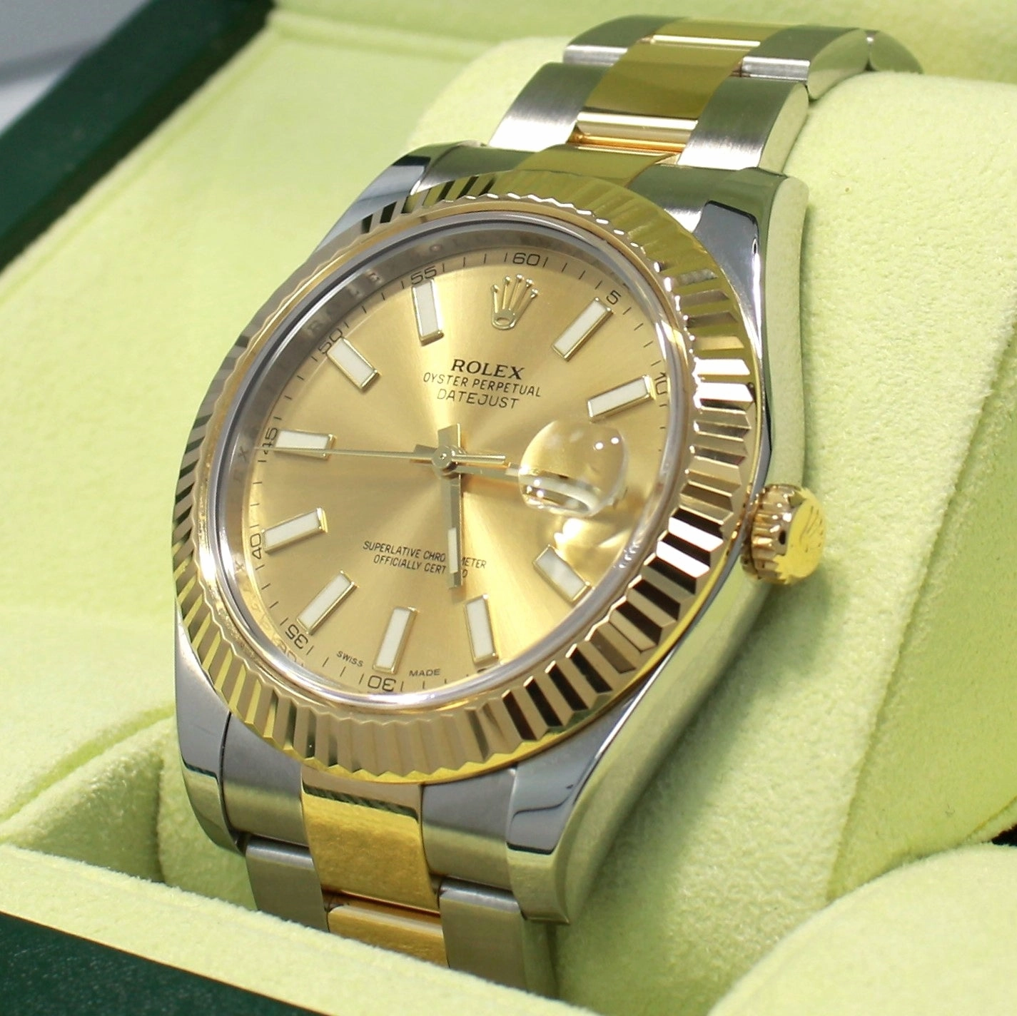 Rolex Oyster Perpetual Datejust 41 116333 GLDSO