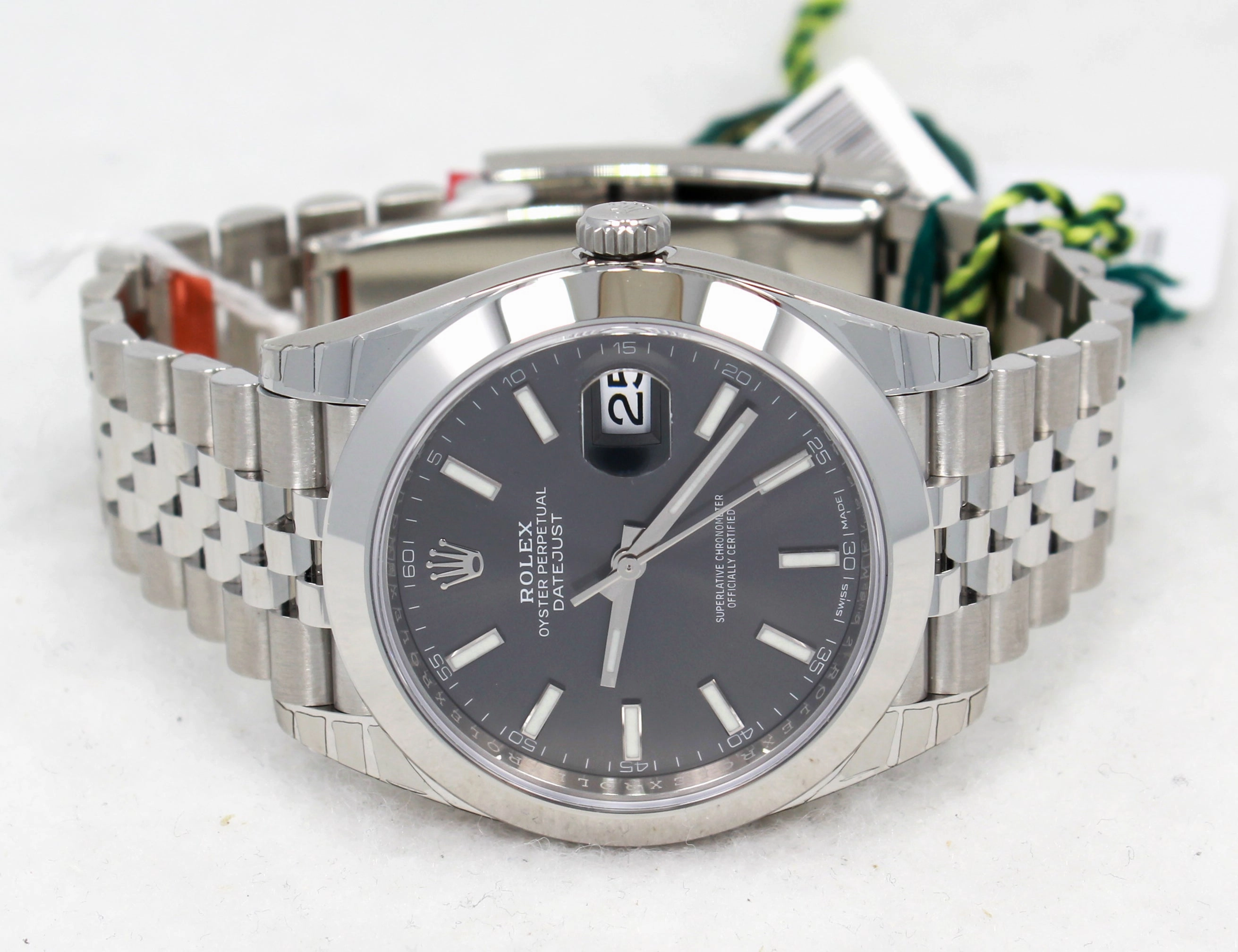 Rolex Oyster Perpetual Datejust 41 126300 RHOSJ Unworn