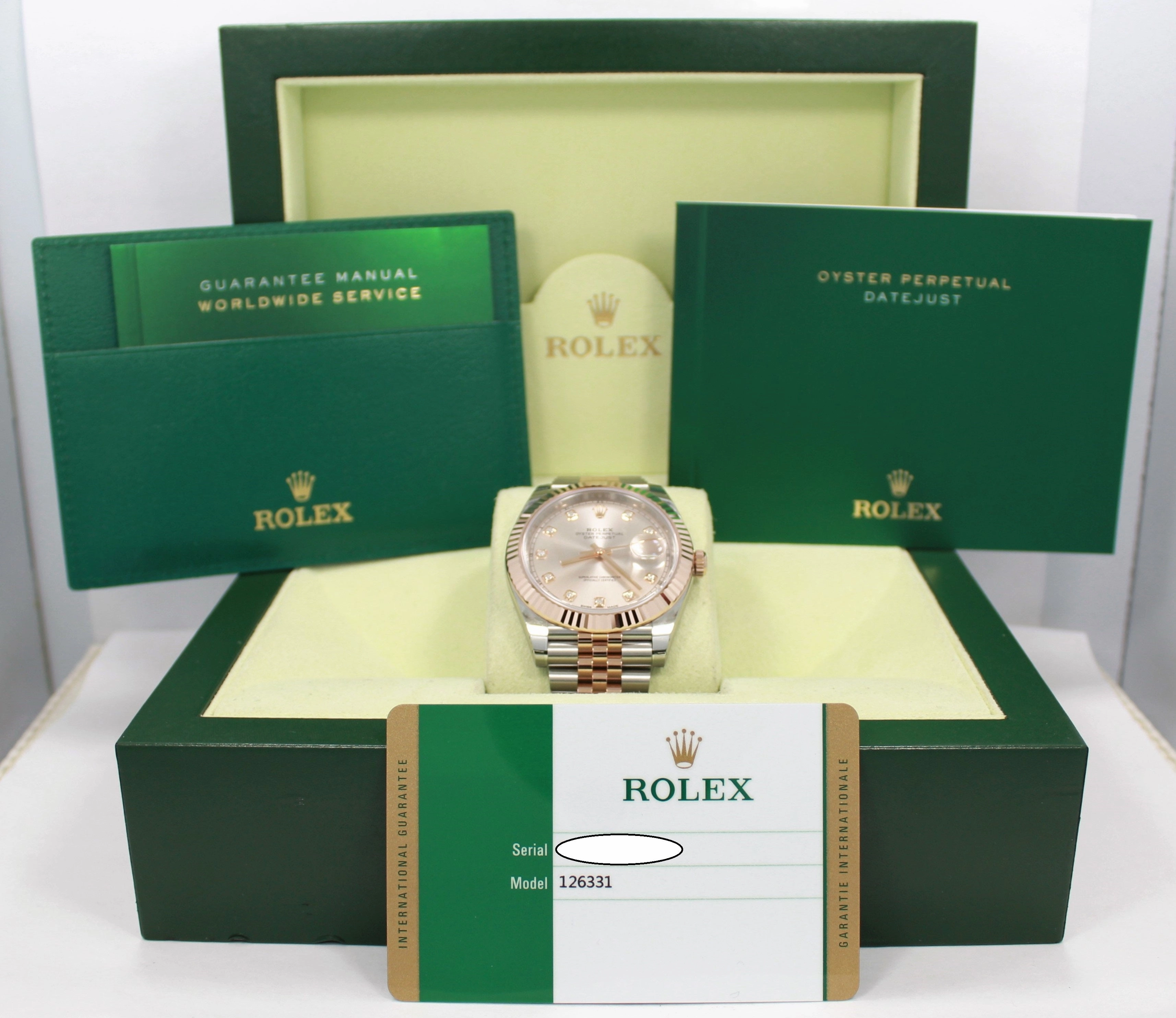 Rolex Oyster Perpetual Datejust 41 126331 Jubilee SDTDJ UNWORN