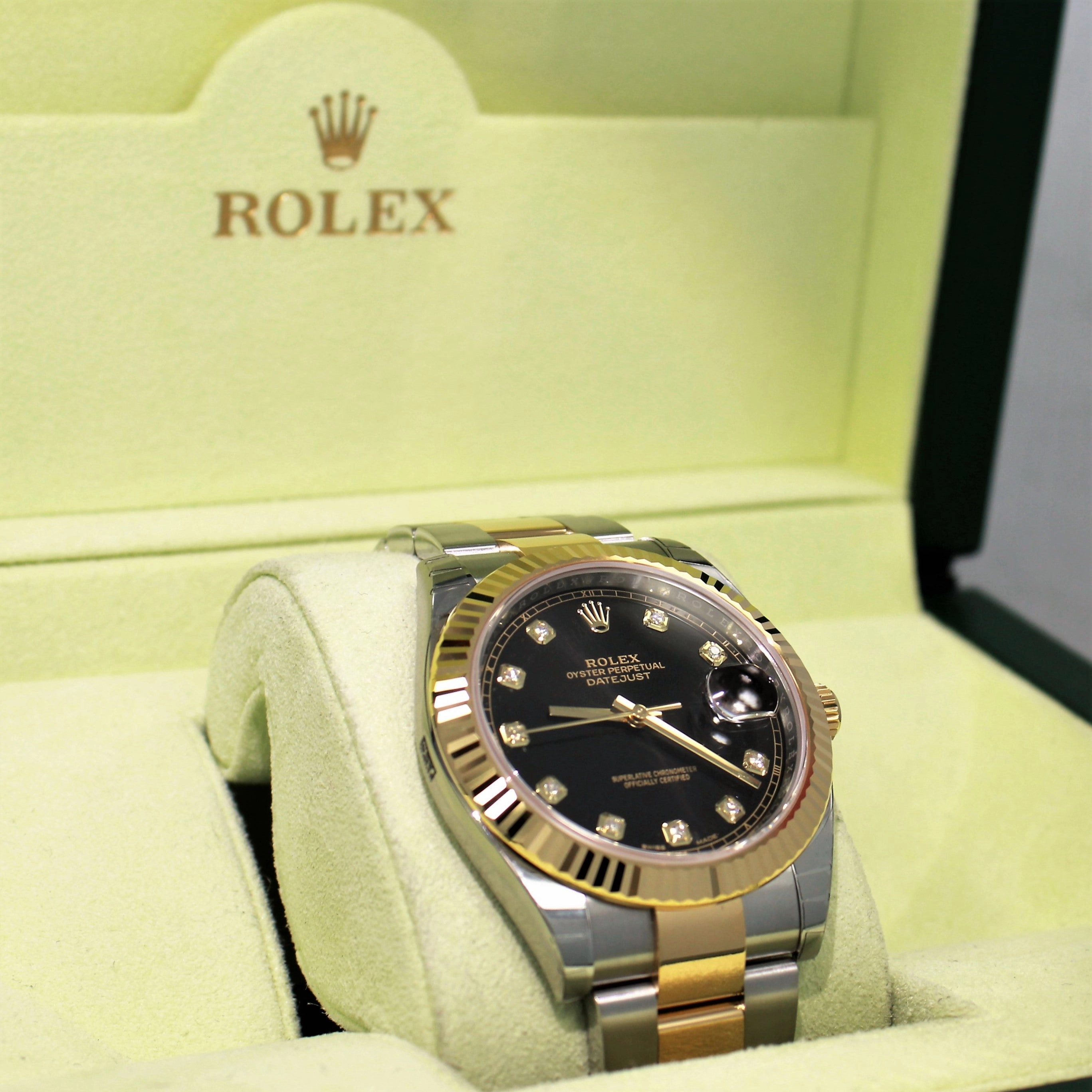 Rolex Oyster Perpetual Datejust 41 126333 BLKDO  Unworn