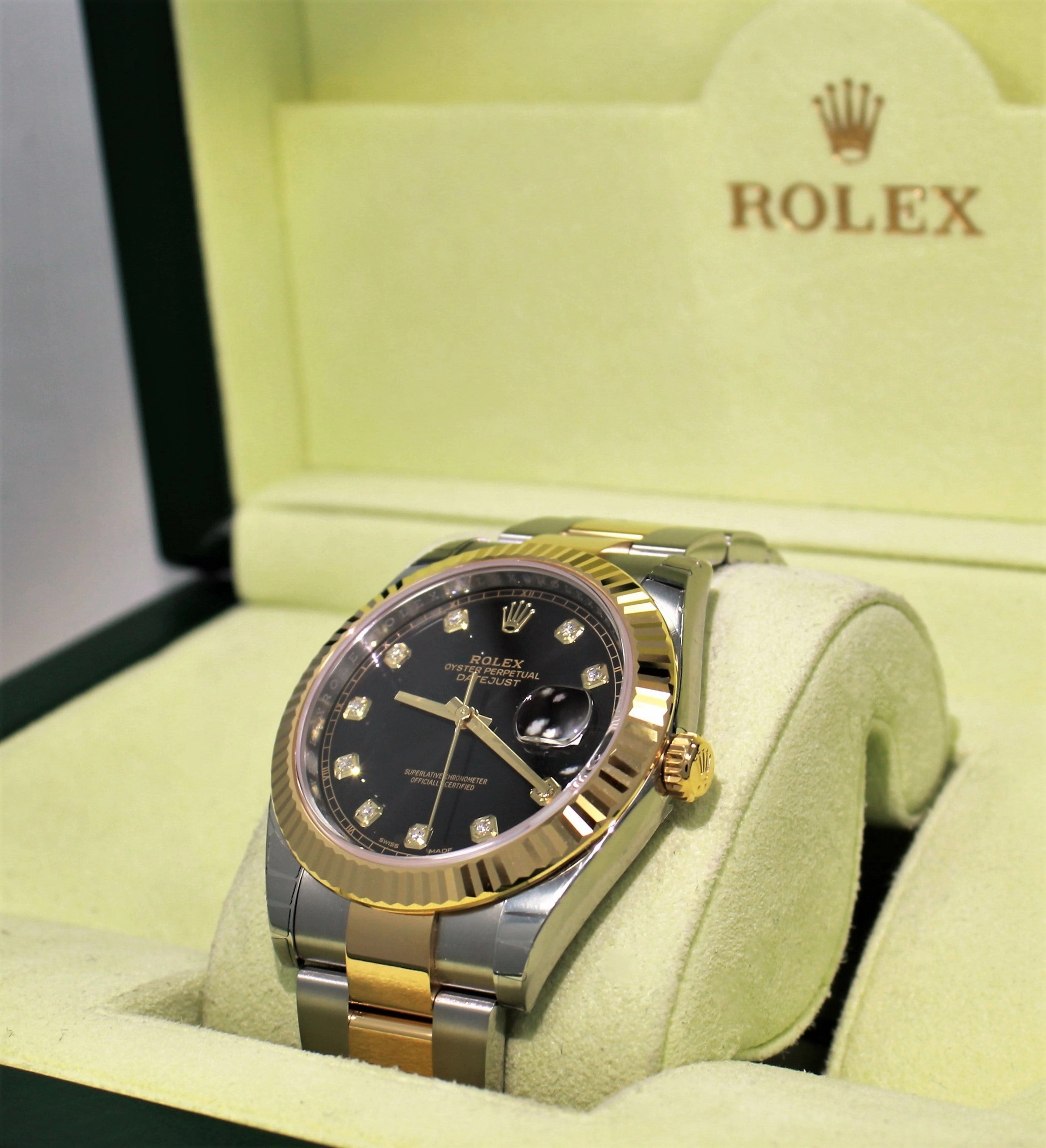 Rolex Oyster Perpetual Datejust 41 126333 BLKDO  Unworn