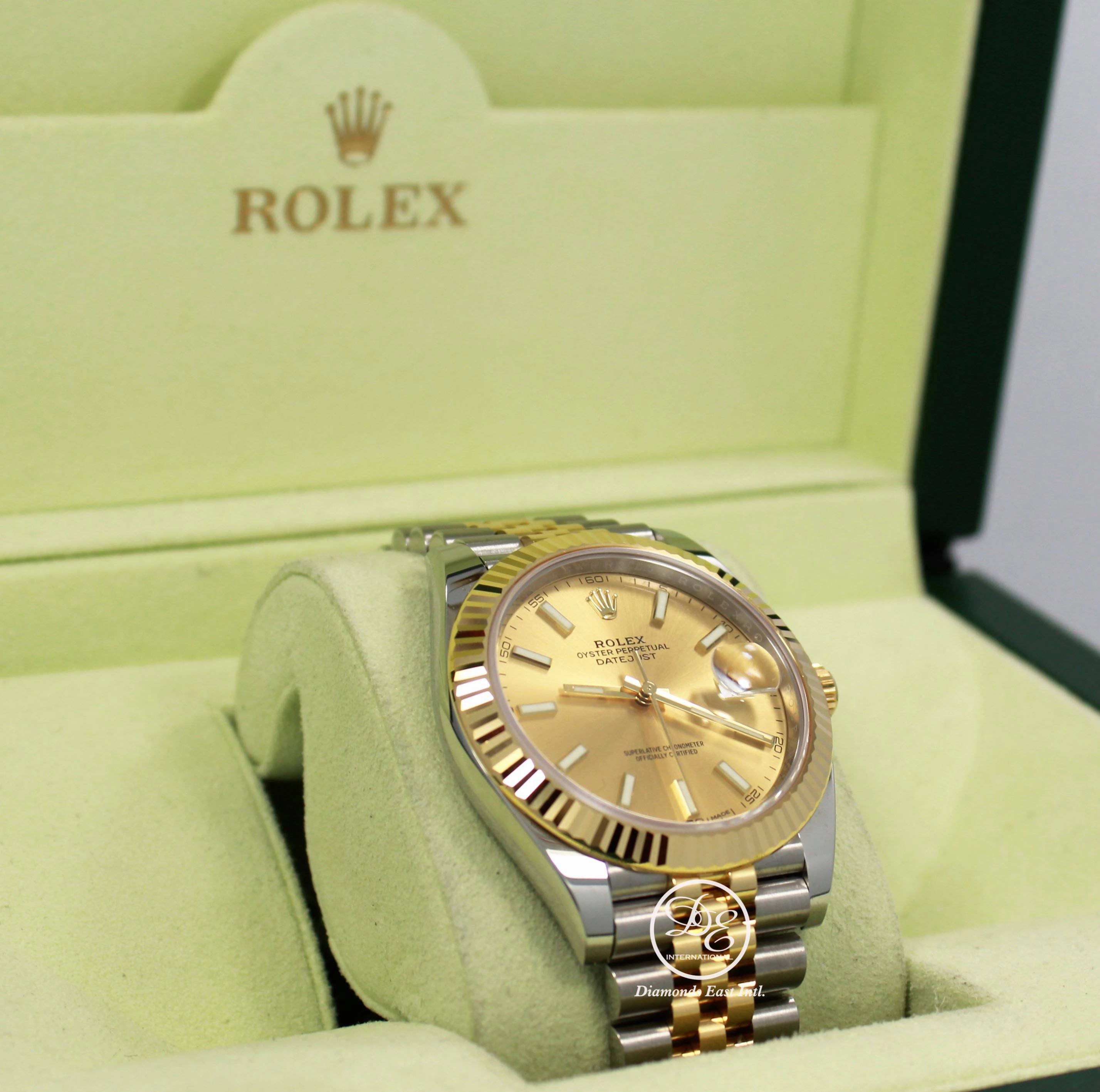 Rolex Oyster Perpetual Datejust 41 126333 GLDSJ BOX/PAPERS