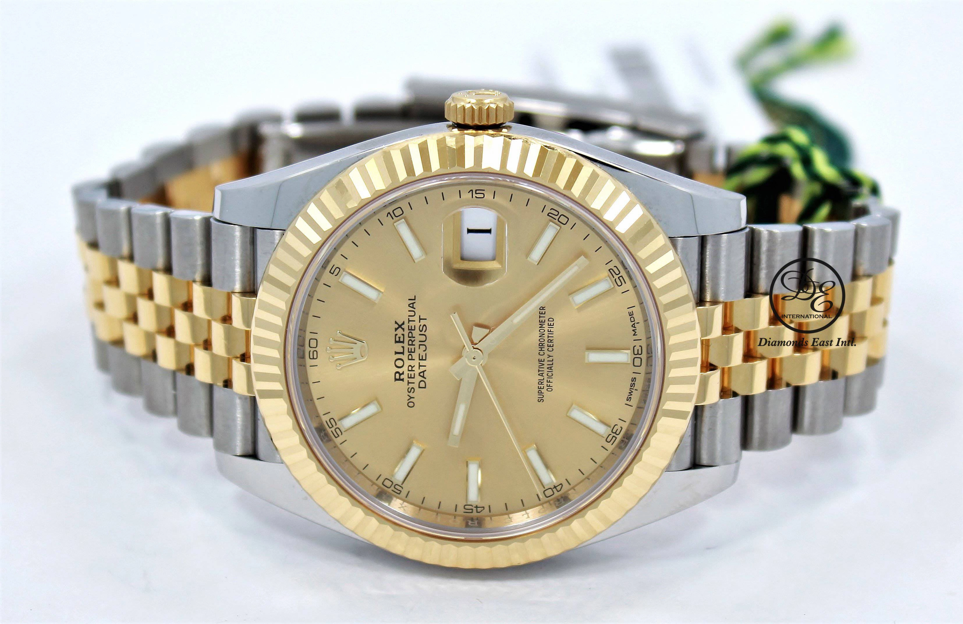 Rolex Oyster Perpetual Datejust 41 126333 GLDSJ BOX/PAPERS
