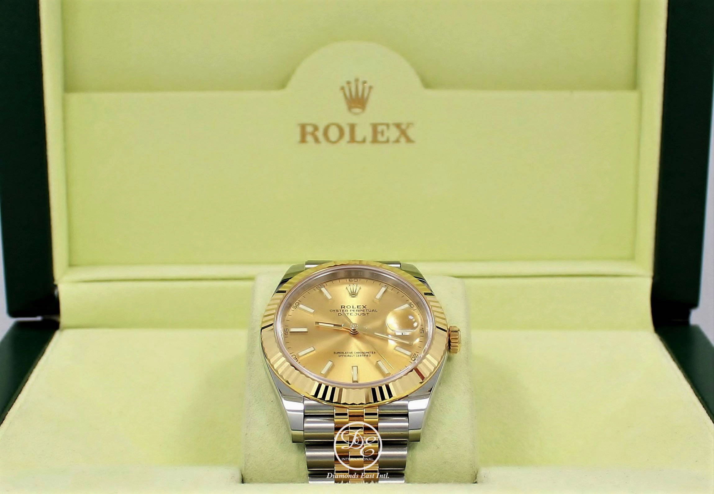 Rolex Oyster Perpetual Datejust 41 126333 GLDSJ BOX/PAPERS