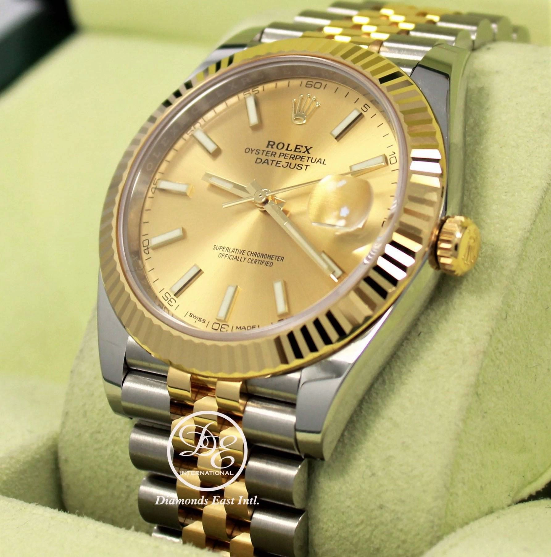 Rolex Oyster Perpetual Datejust 41 126333 GLDSJ BOX/PAPERS