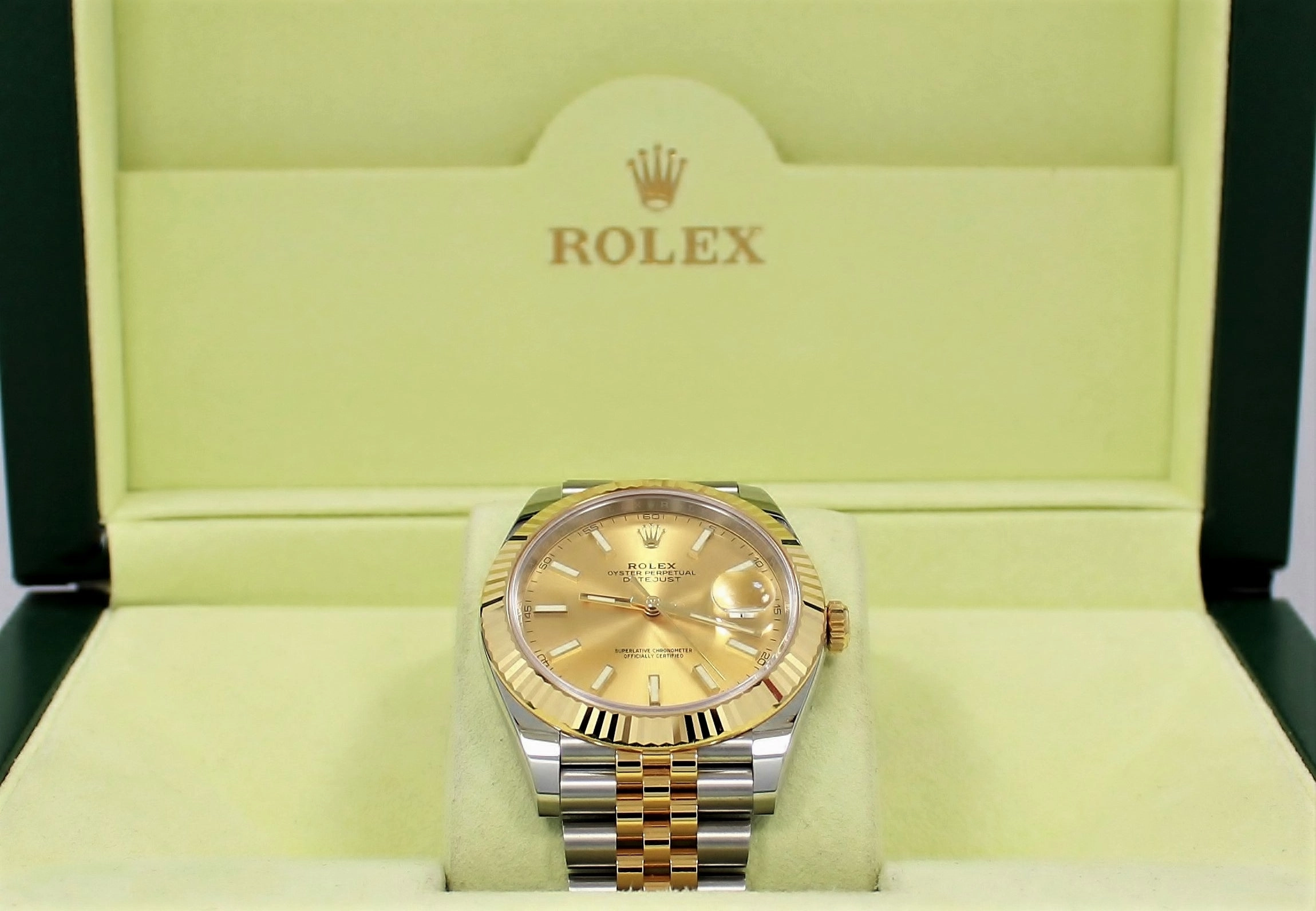 Rolex Oyster Perpetual Datejust 41 126333 GLDSJ UNWORN