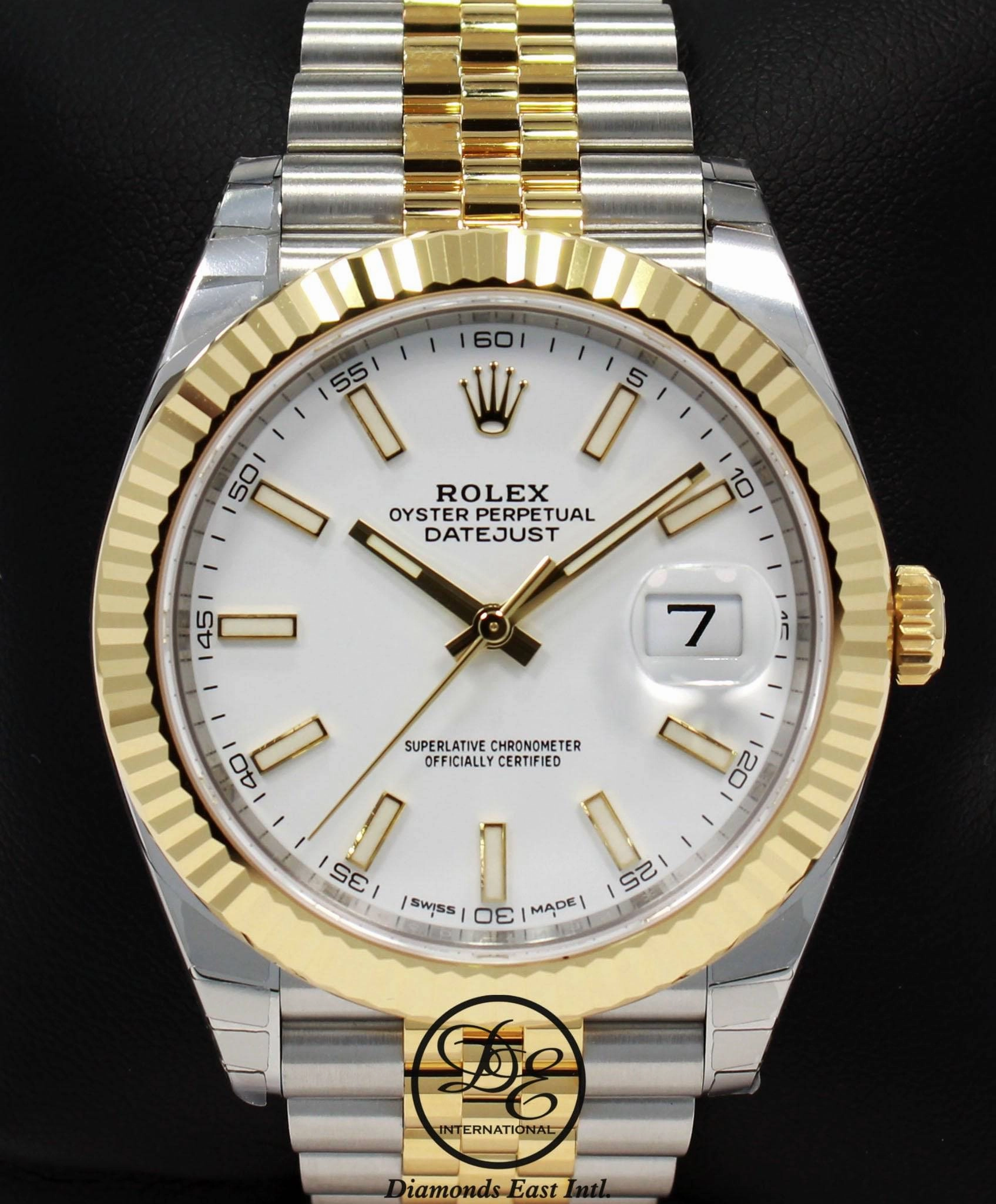 Rolex Oyster Perpetual Datejust 41 126333 WHTSJ Jubilee 18k Yellow Gold / SS Unworn