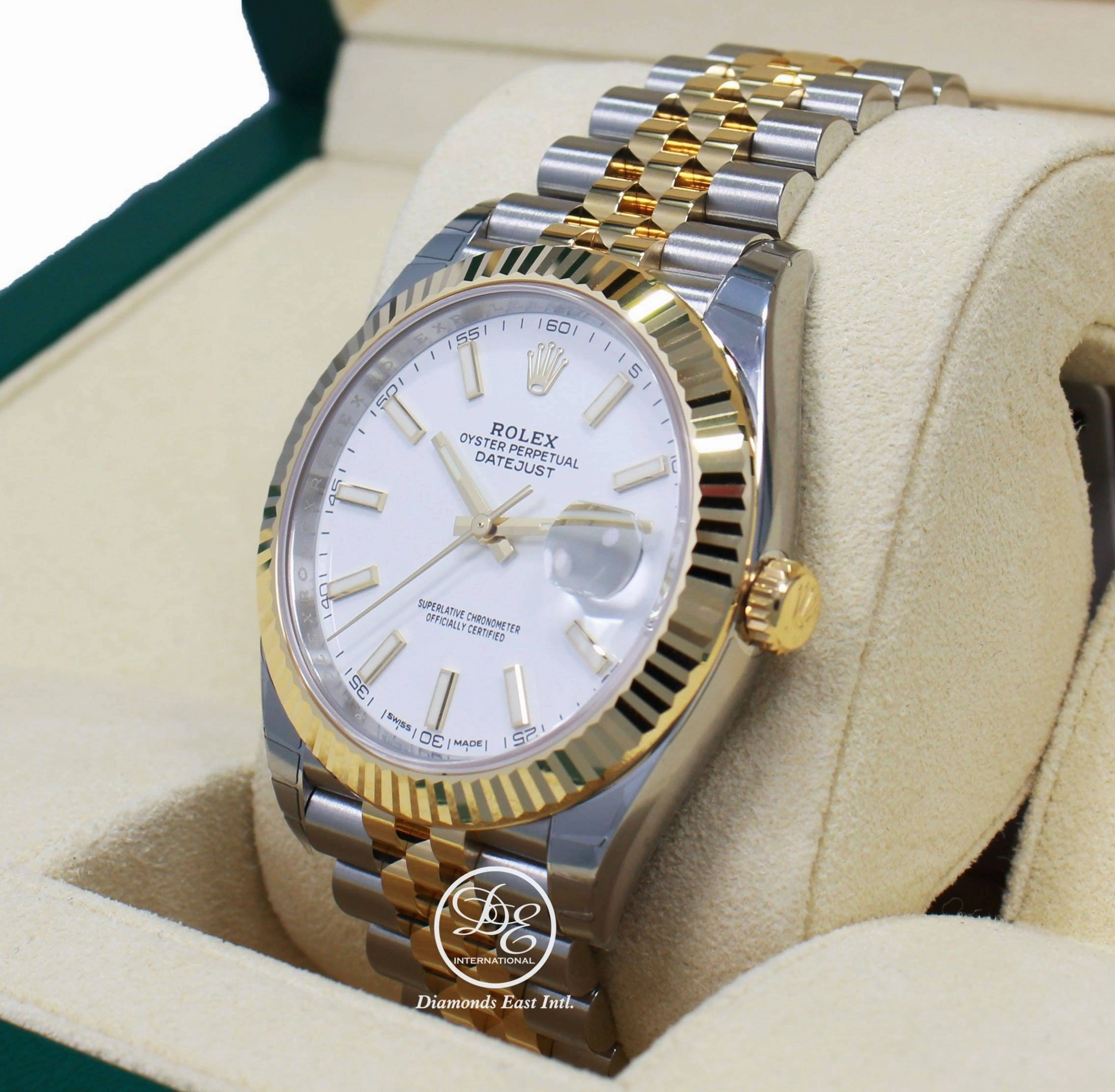 Rolex Oyster Perpetual Datejust 41 126333 WHTSJ Jubilee 18k Yellow Gold / SS Unworn