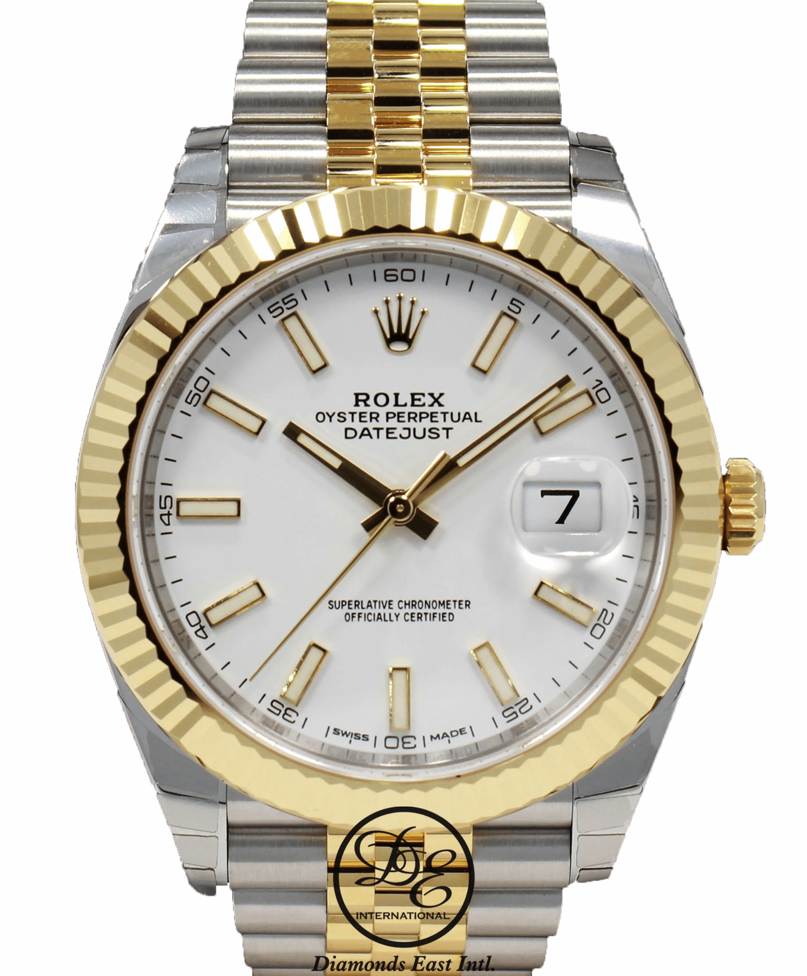 Rolex Oyster Perpetual Datejust 41 126333 WHTSJ Jubilee 18k Yellow Gold / SS Unworn