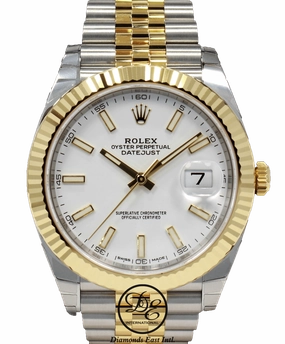 Rolex Oyster Perpetual Datejust 41 126333 WHTSJ Jubilee 18k Yellow Gold / SS Unworn