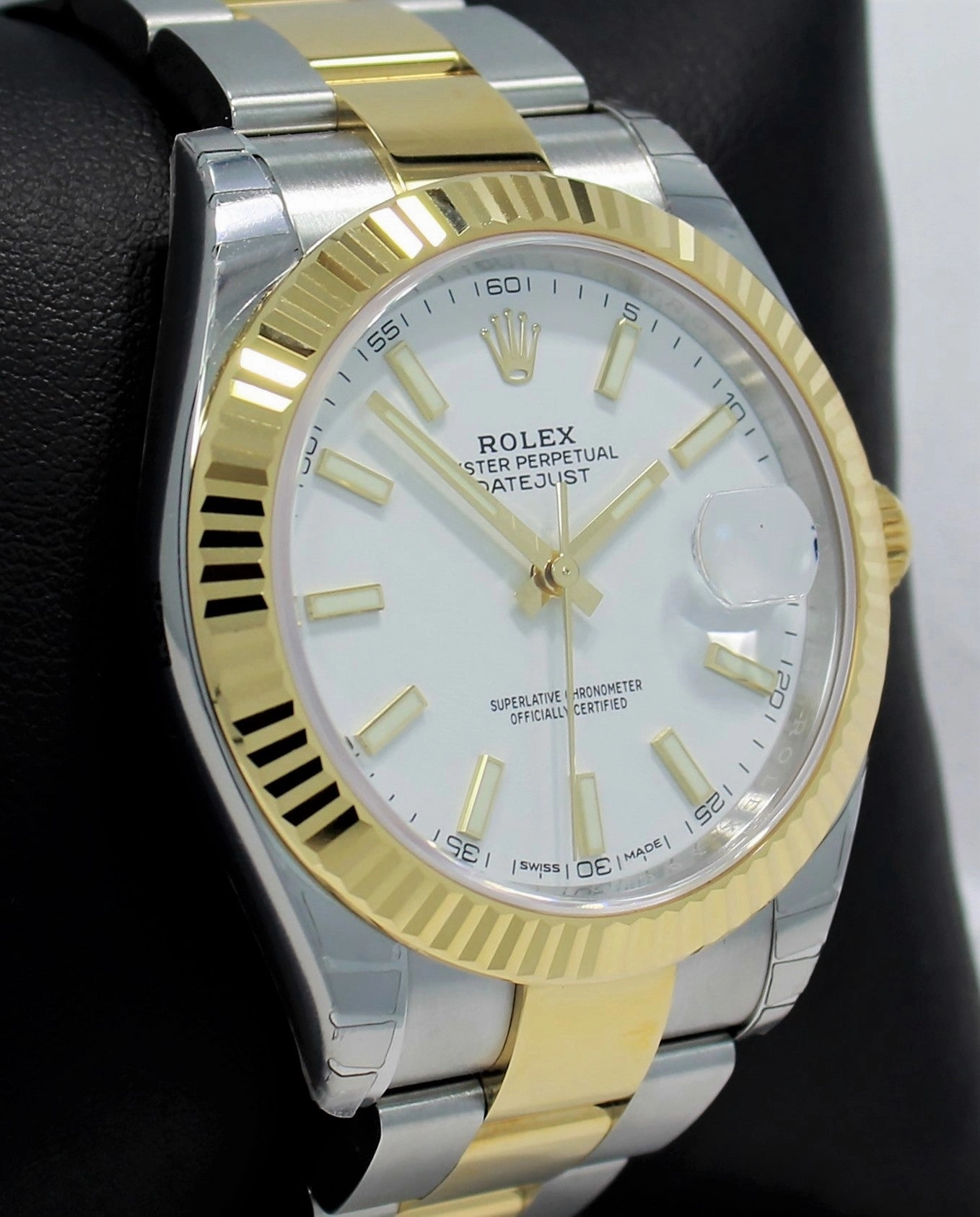 Rolex Oyster Perpetual Datejust 41 126333 WHTSO Oyster 18k yellow gold/ SS Unworn