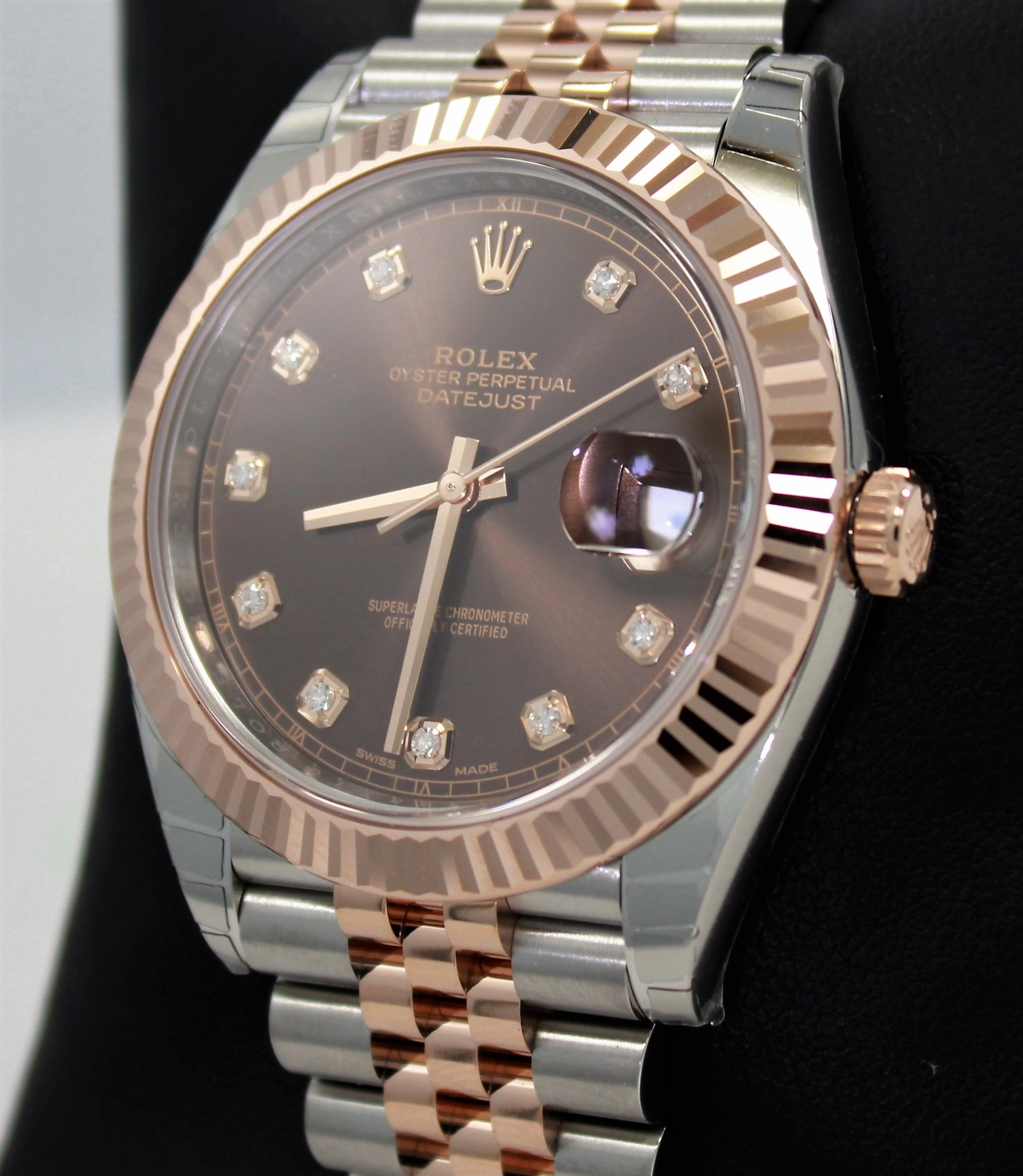 Rolex Oyster Perpetual Datejust 41 chocolate 126331 CHODJ Jubilee UNWORN