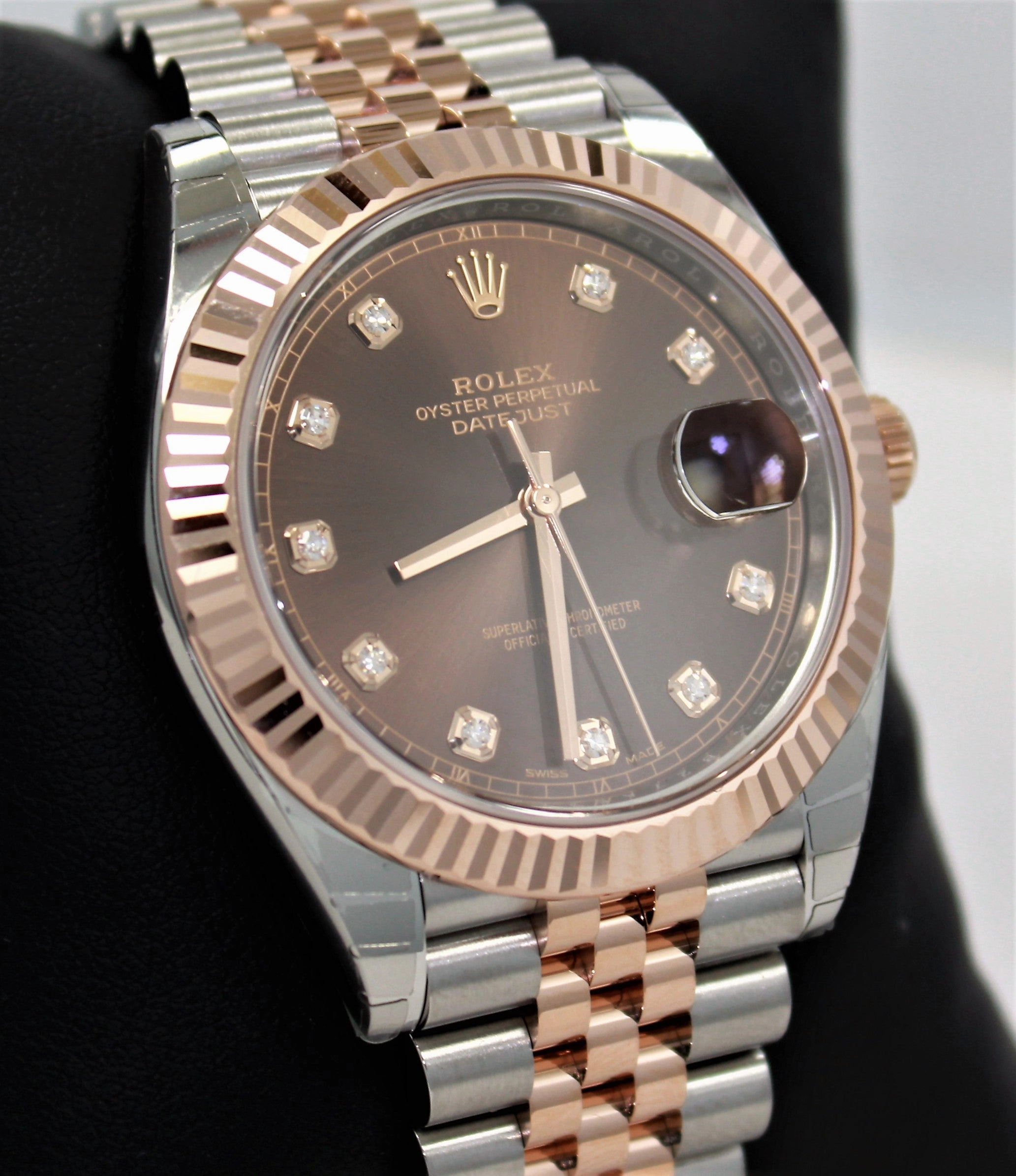 Rolex Oyster Perpetual Datejust 41 chocolate 126331 CHODJ Jubilee UNWORN