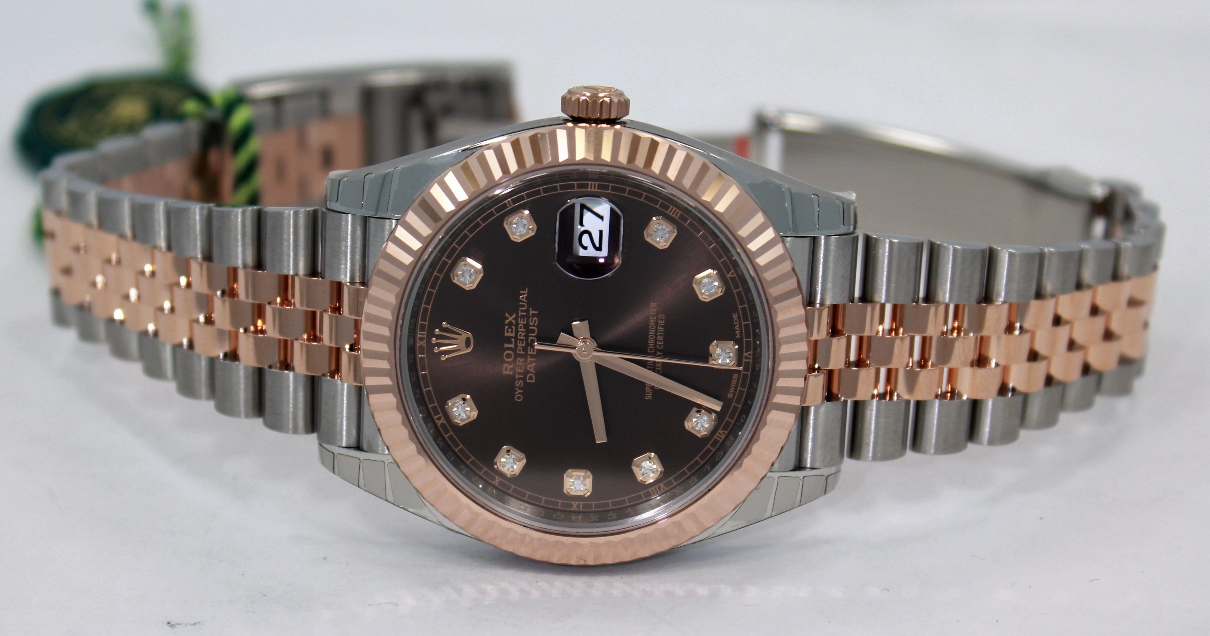 Rolex Oyster Perpetual Datejust 41 chocolate 126331 CHODJ Jubilee UNWORN