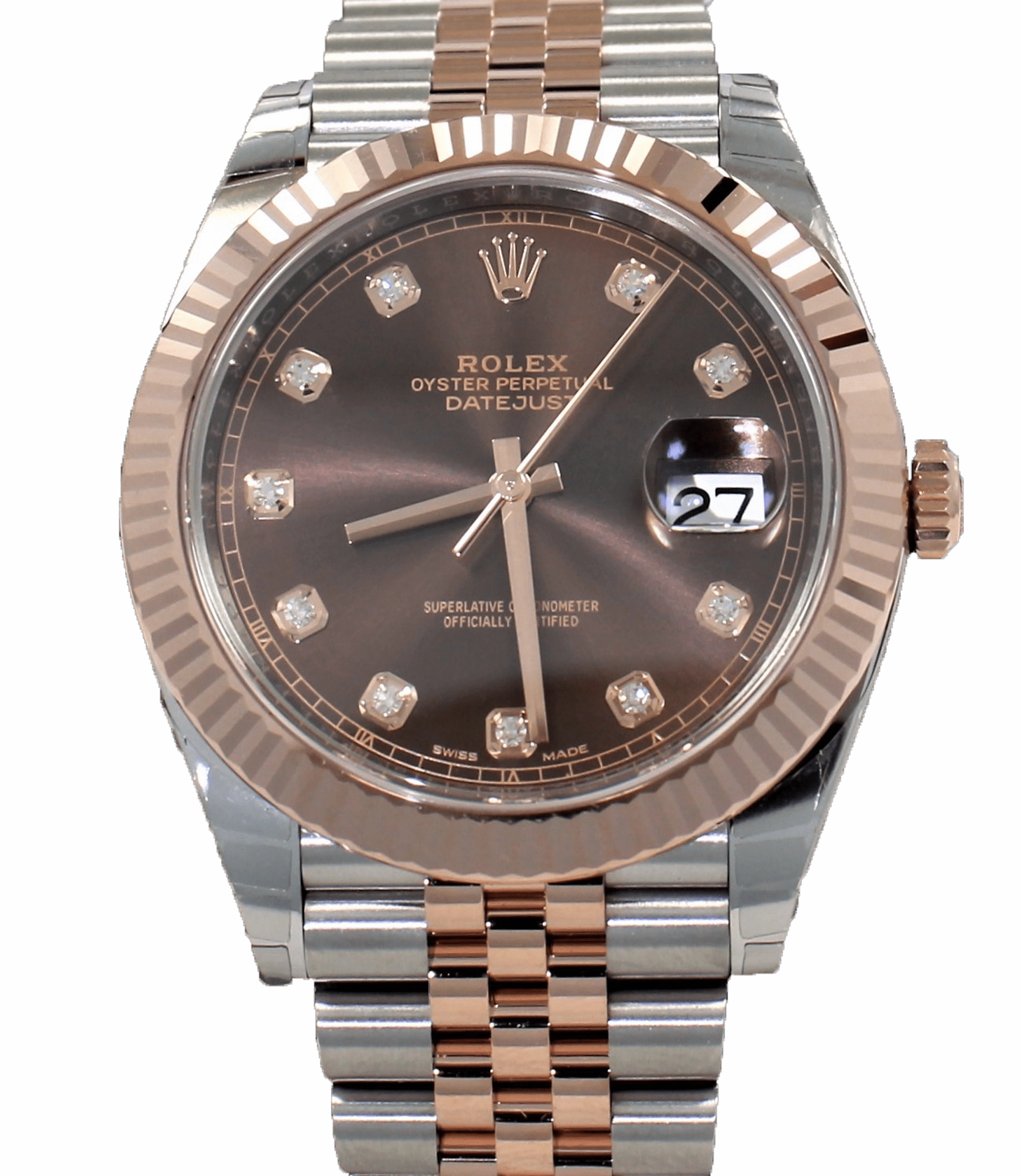 Rolex Oyster Perpetual Datejust 41 chocolate 126331 CHODJ Jubilee UNWORN
