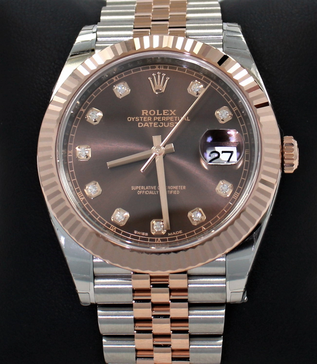Rolex Oyster Perpetual Datejust 41 chocolate 126331 CHODJ Jubilee UNWORN