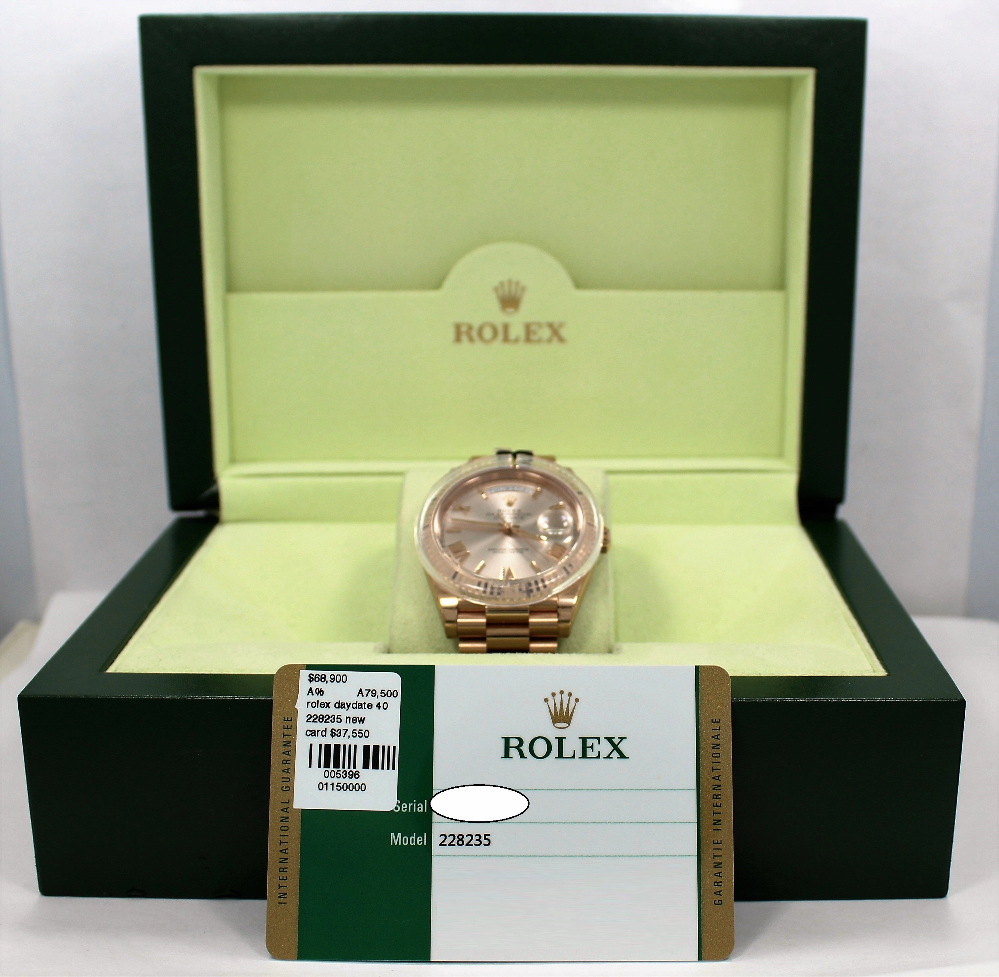 Rolex Oyster Perpetual Day-Date 40 228235 SDTRP