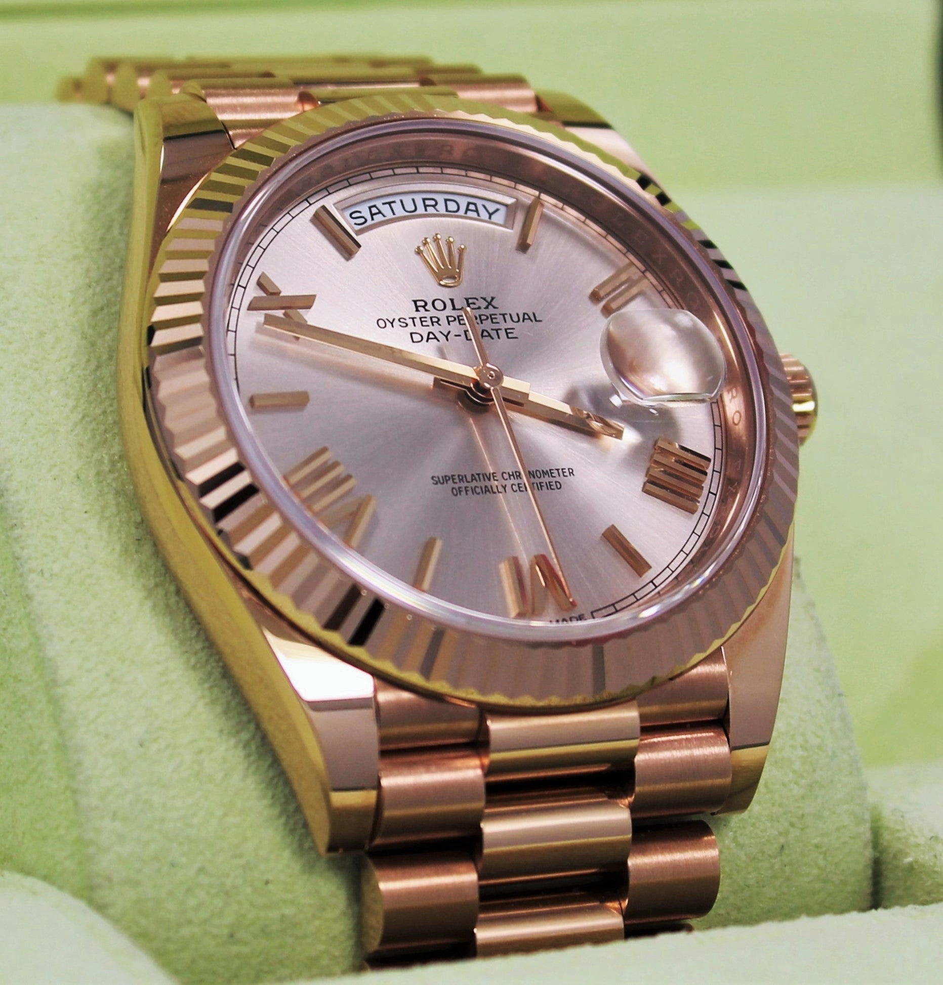 Rolex Oyster Perpetual Day-Date 40 228235 SDTRP UNWORN
