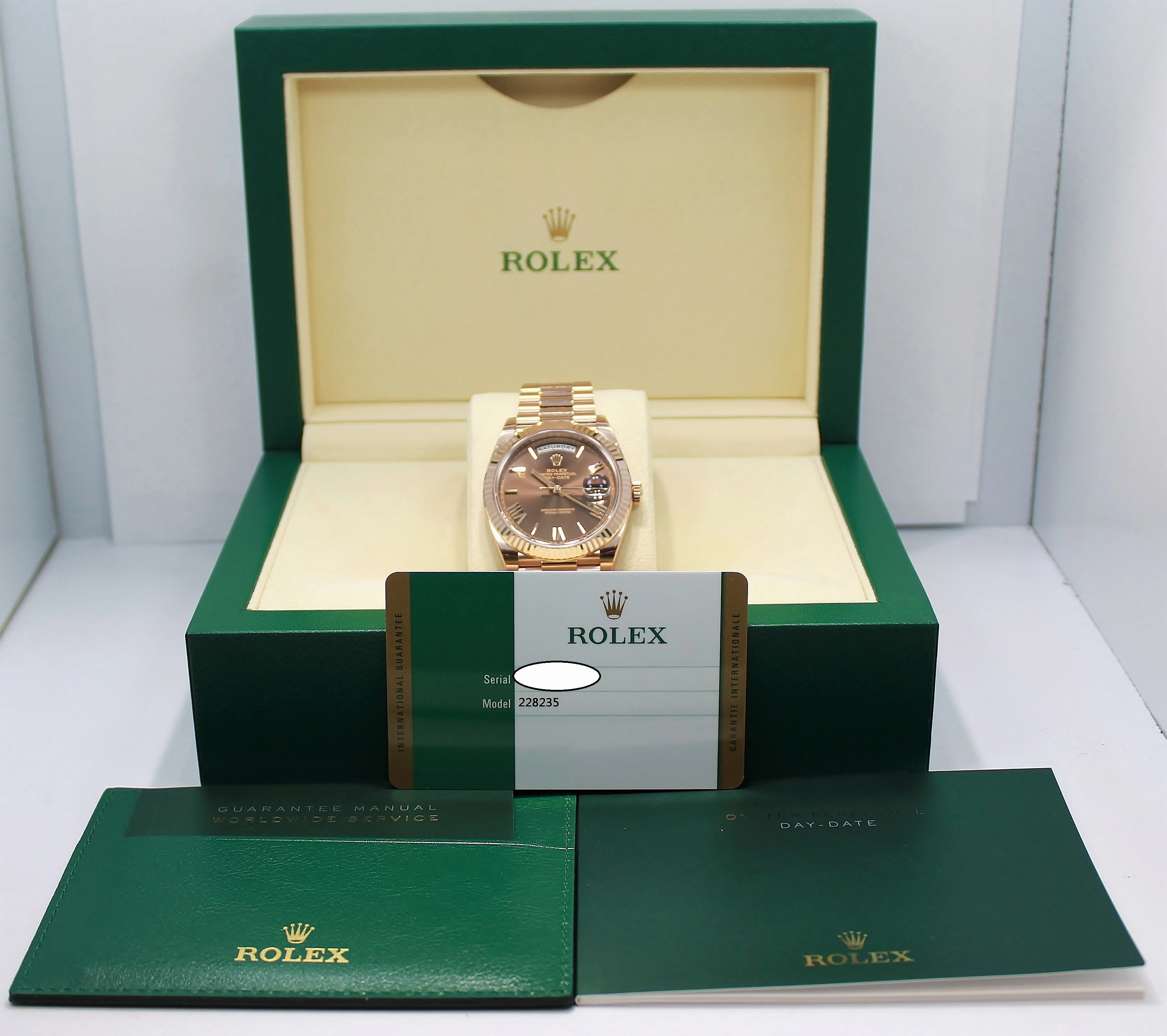 Rolex Oyster Perpetual Day-Date 40 228235 (Unworn)