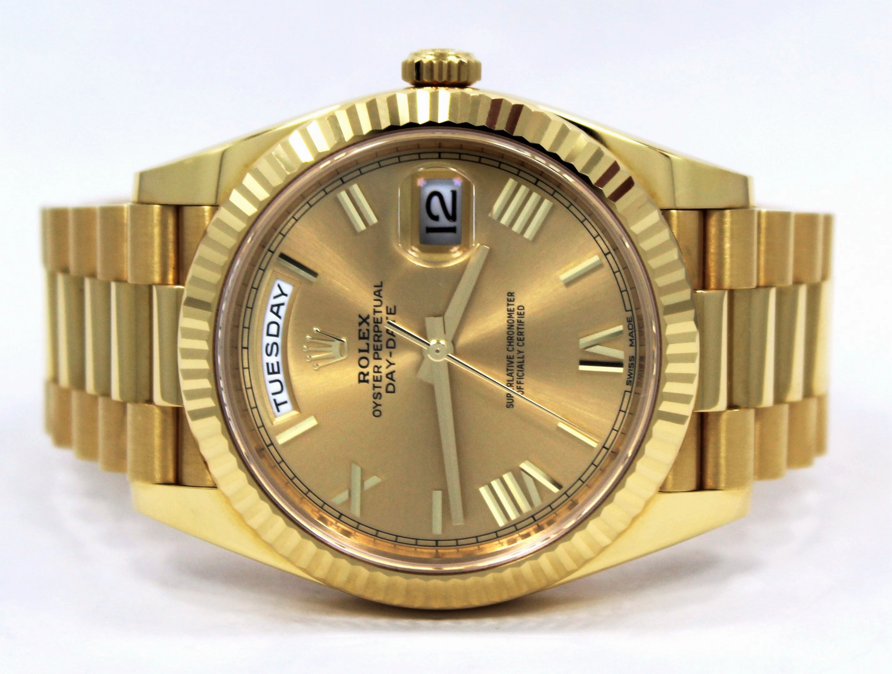 Rolex Oyster Perpetual Day-Date 40 228238 CHPRP UNWORN