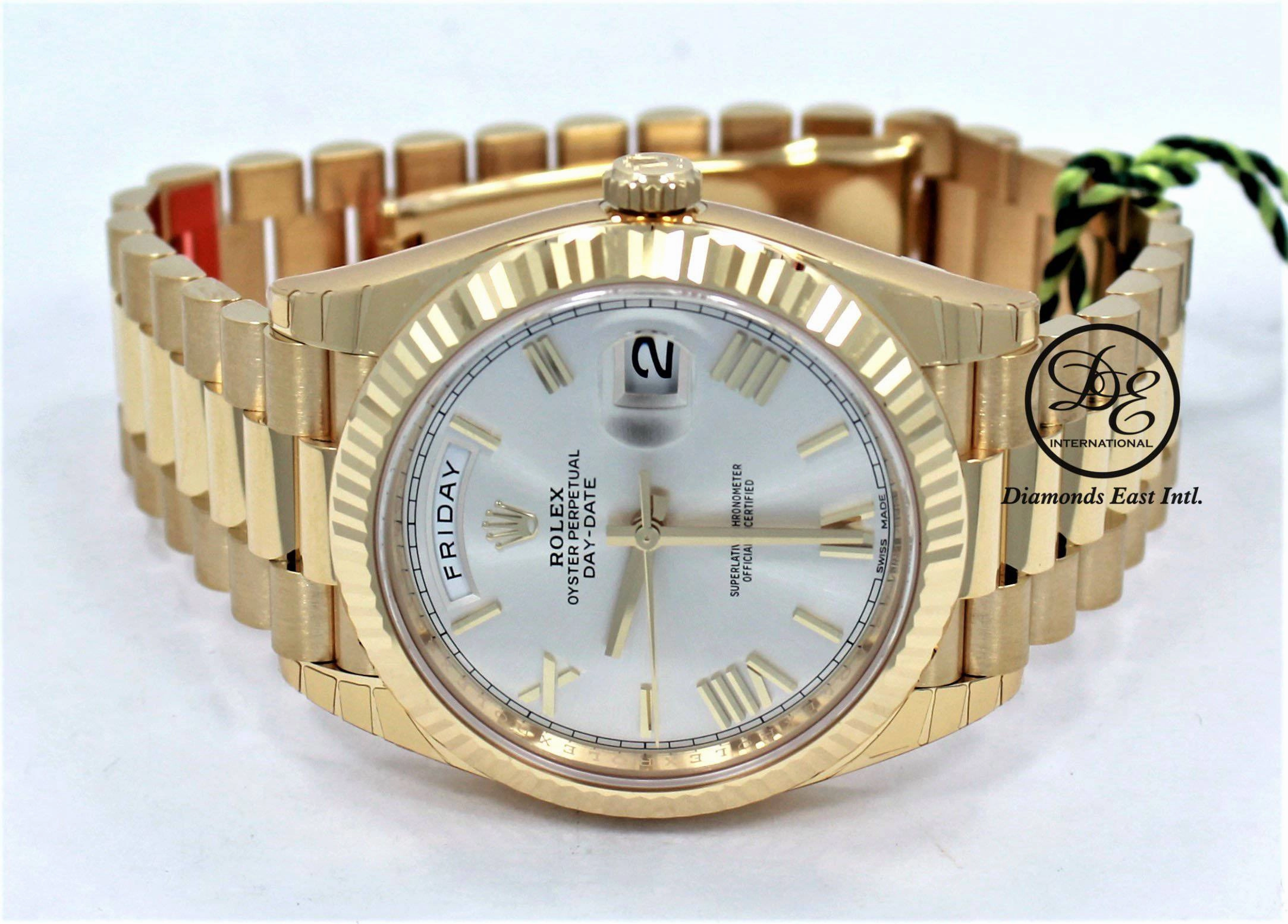 Rolex Oyster Perpetual Day-Date 40 228238 SLVRP (Unworn)