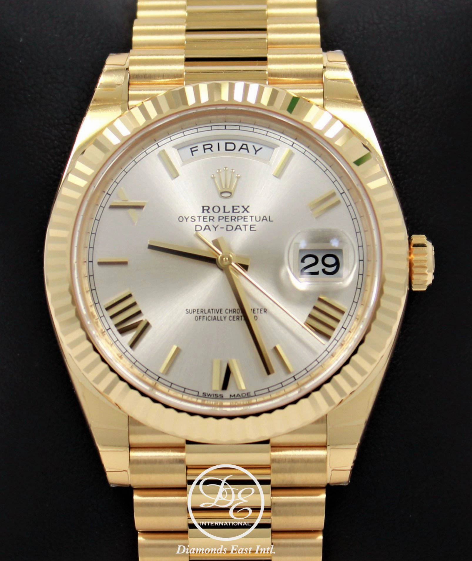 Rolex Oyster Perpetual Day-Date 40 228238 SLVRP (Unworn)