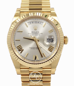 Rolex Oyster Perpetual Day-Date 40 228238 SLVRP (Unworn)
