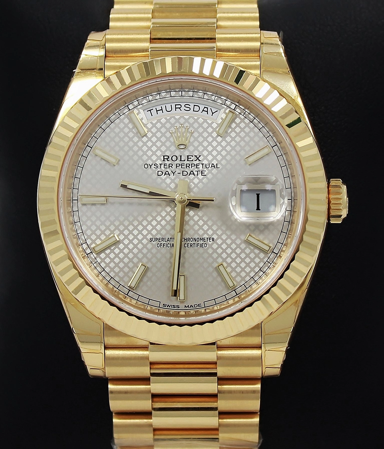 Rolex Oyster Perpetual Day-Date 40 228238 SLVSP (Unworn)
