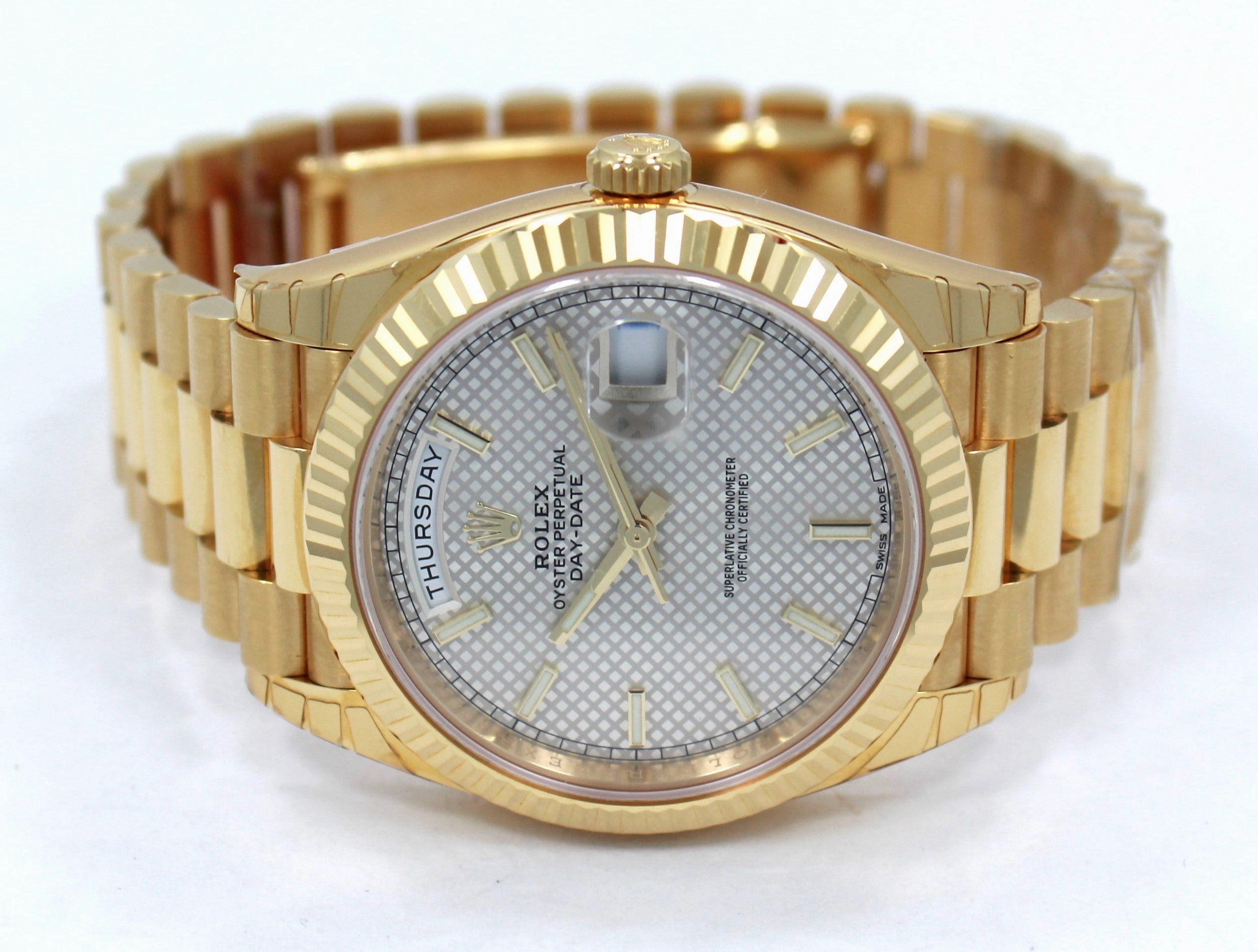 Rolex Oyster Perpetual Day-Date 40 228238 SLVSP (Unworn)