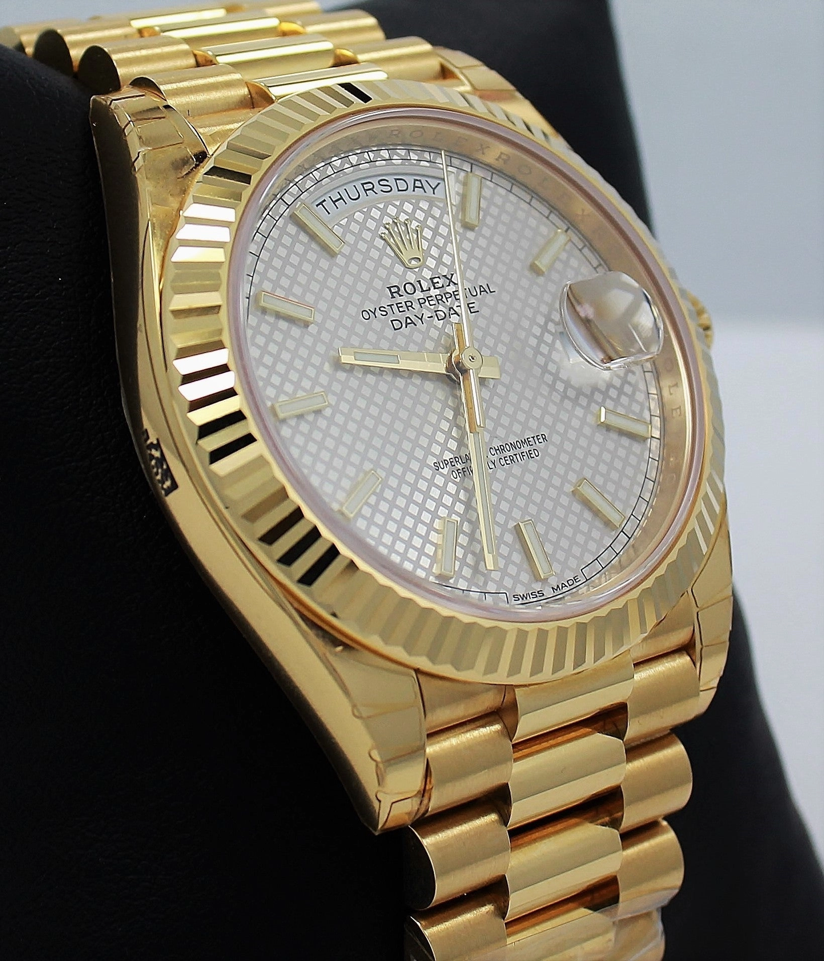 Rolex Oyster Perpetual Day-Date 40 228238 SLVSP (Unworn)