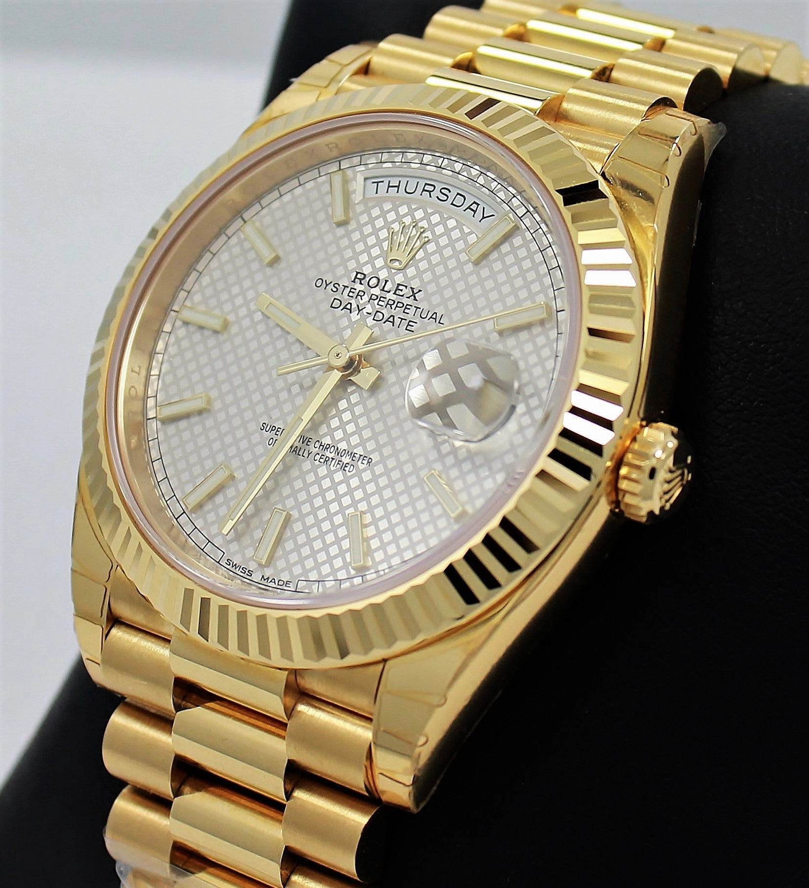 Rolex Oyster Perpetual Day-Date 40 228238 SLVSP (Unworn)