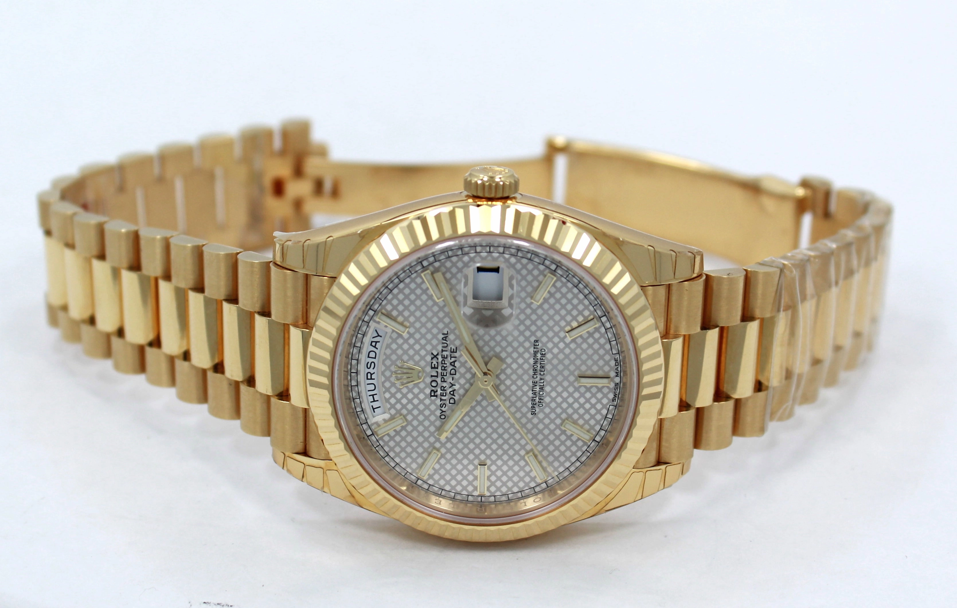 Rolex Oyster Perpetual Day-Date 40 228238 SLVSP (Unworn)