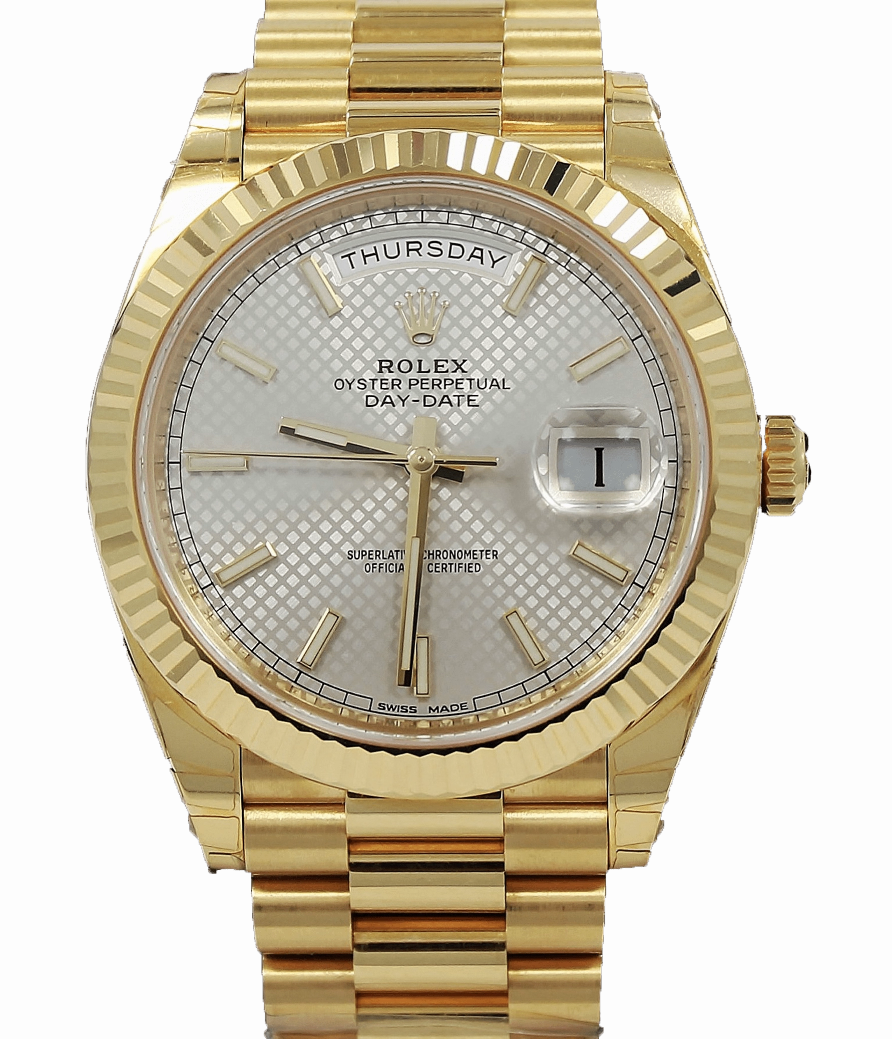 Rolex Oyster Perpetual Day-Date 40 228238 SLVSP (Unworn)