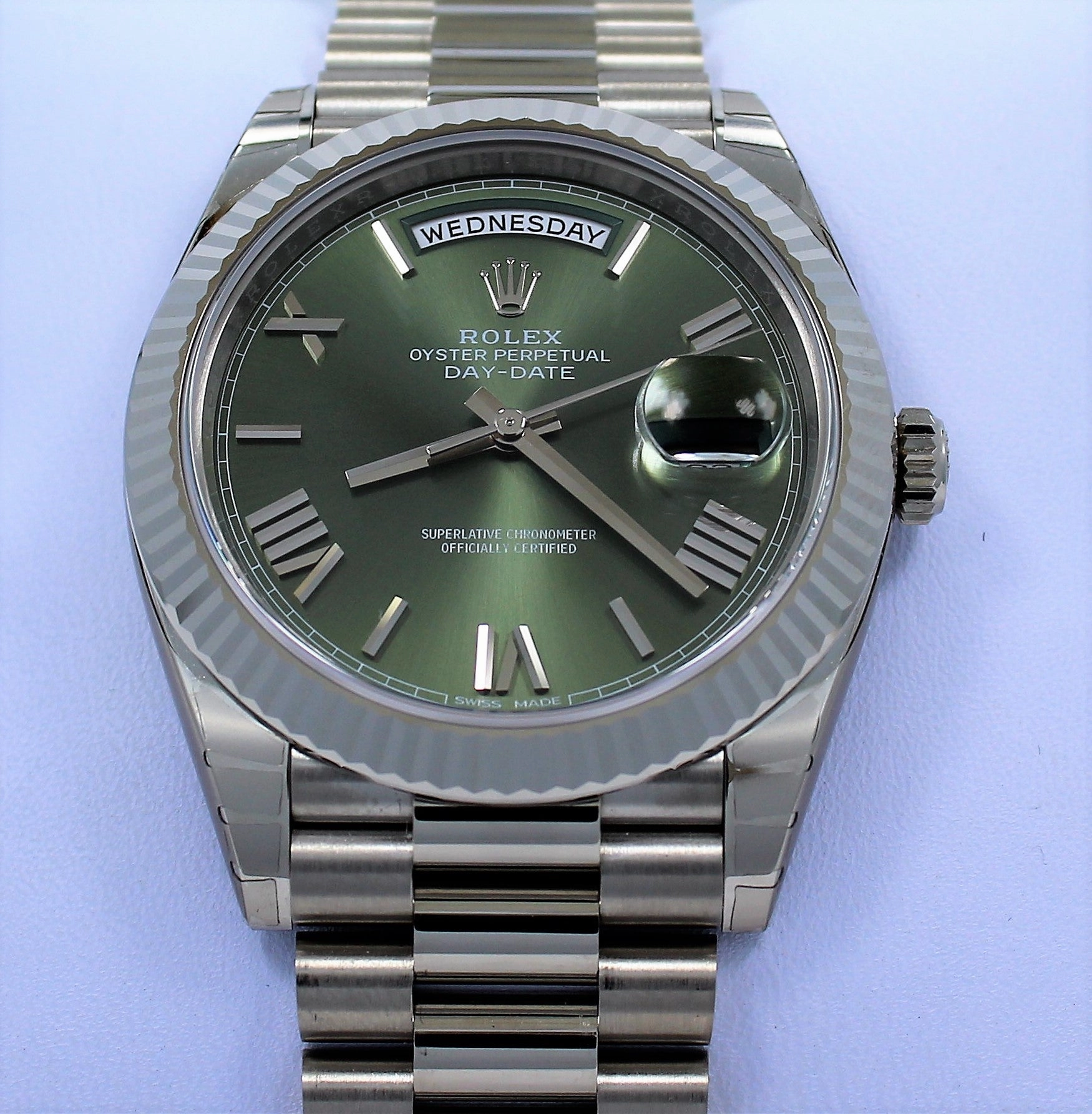 Rolex Oyster Perpetual Day-Date 40 228239 GRNRP (Unworn)