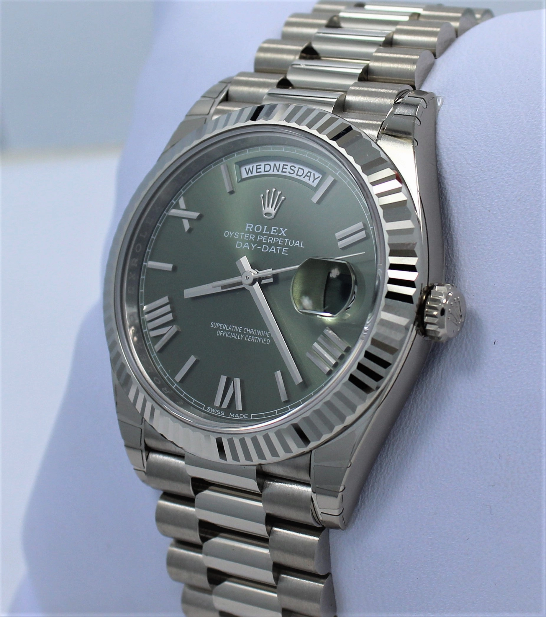 Rolex Oyster Perpetual Day-Date 40 228239 GRNRP (Unworn)