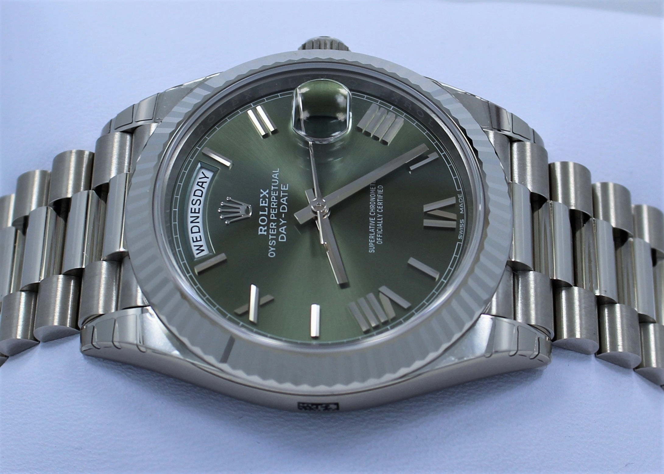 Rolex Oyster Perpetual Day-Date 40 228239 GRNRP (Unworn)