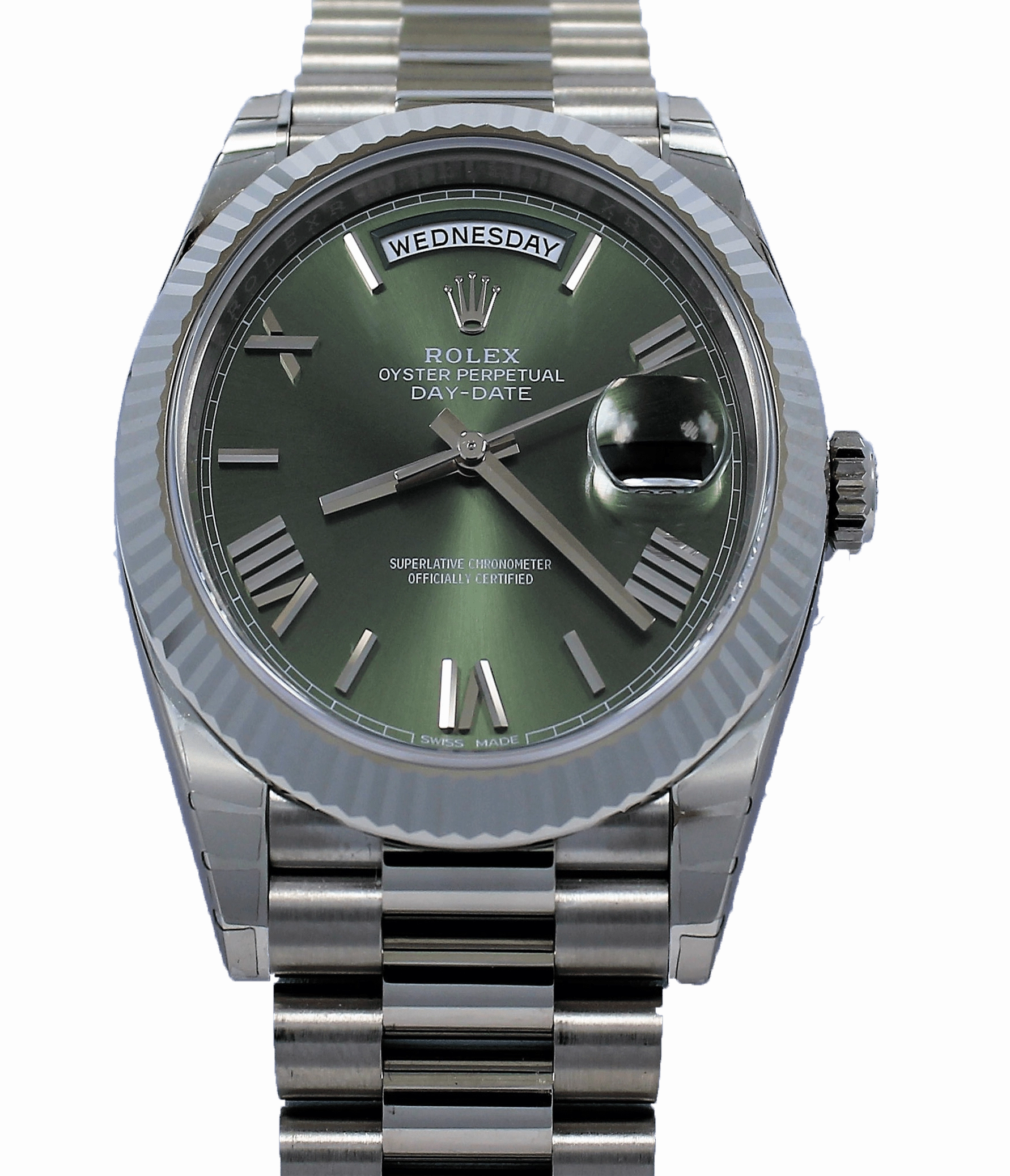 Rolex Oyster Perpetual Day-Date 40 228239 GRNRP (Unworn)